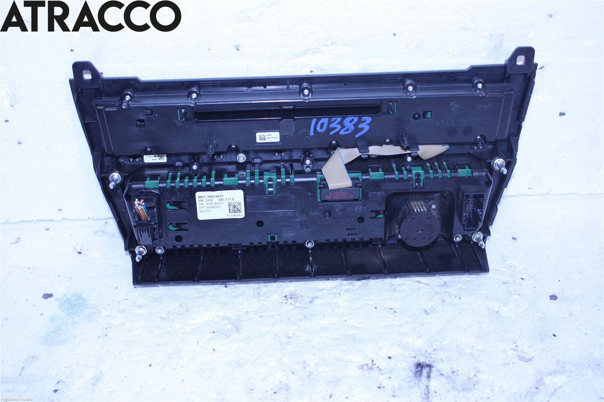 BMW 5 F10/F11/F18 09-17 Ac Styrenhet Ac Manöveren