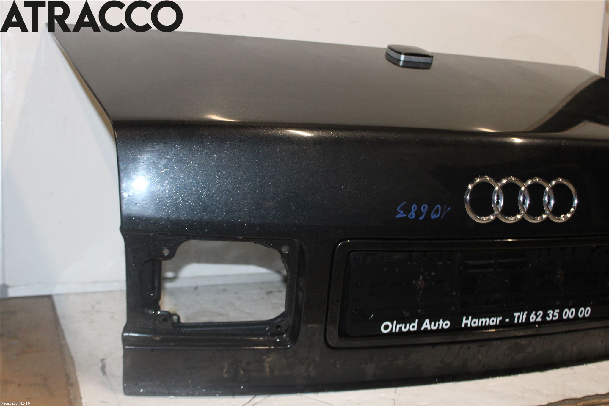 Audi A8/S8 4D 94-02 Baklucka (Ej Med Ruta)