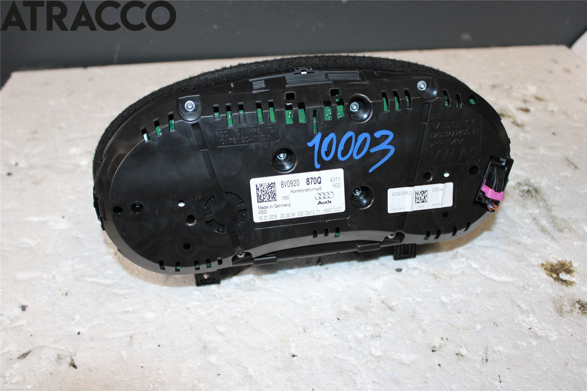 Audi A3/S3 05-13 Instrument Hast
