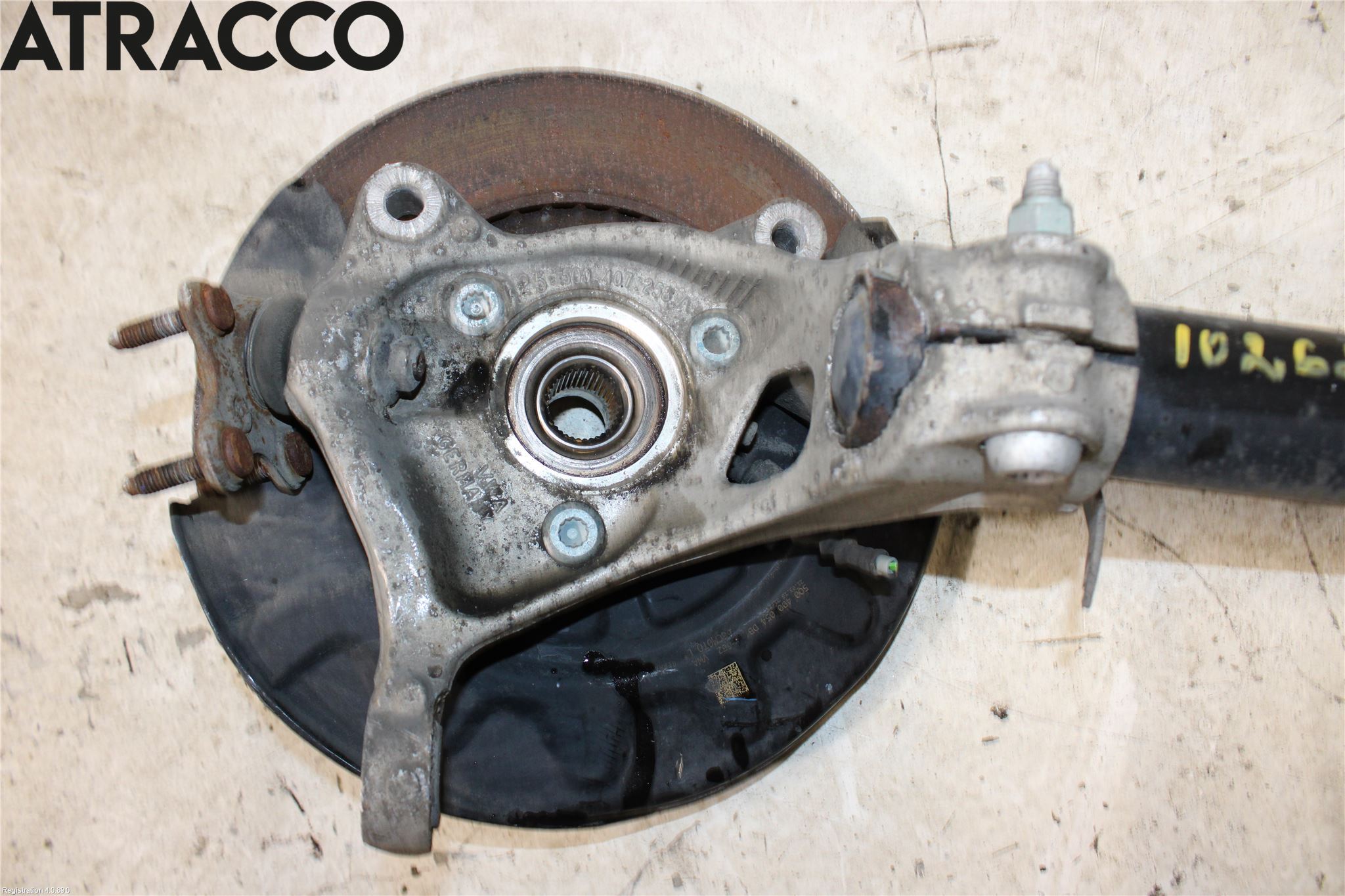 Volkswagen VW GOLF / E-GOLF VII 13-20 Fjäderben Fram Höger