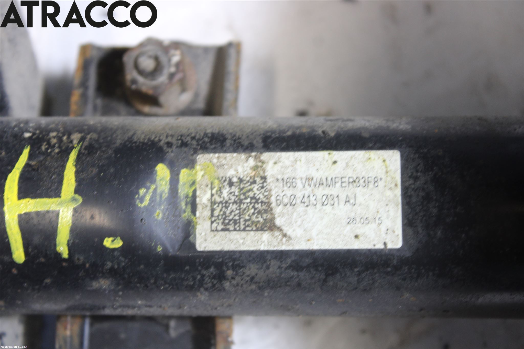 Volkswagen VW POLO 10-17 Fjäderben Fram Höger