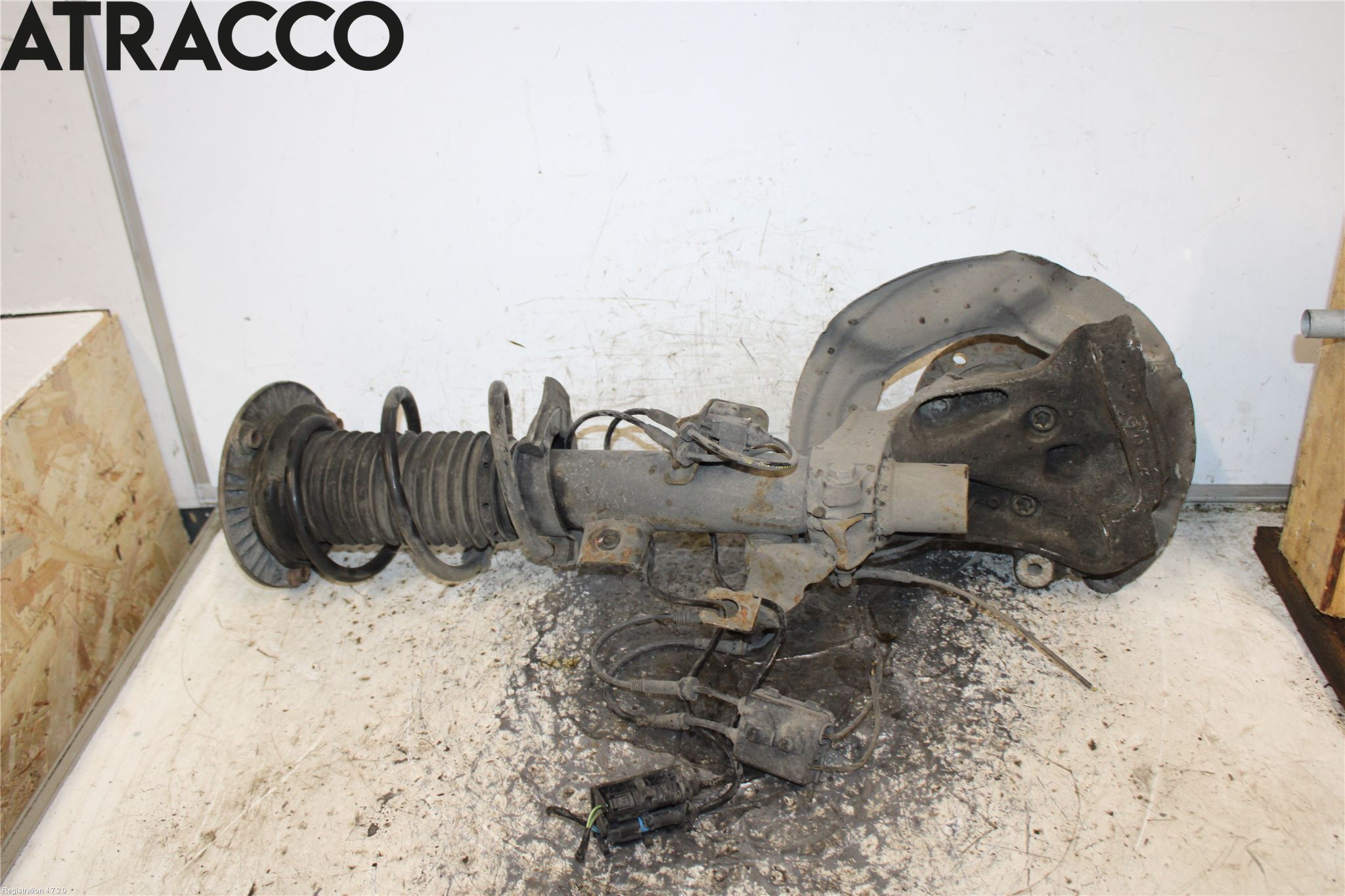 BMW 4 F32/F33/F82/F83 13-20 Fjäderben Fram Vänster