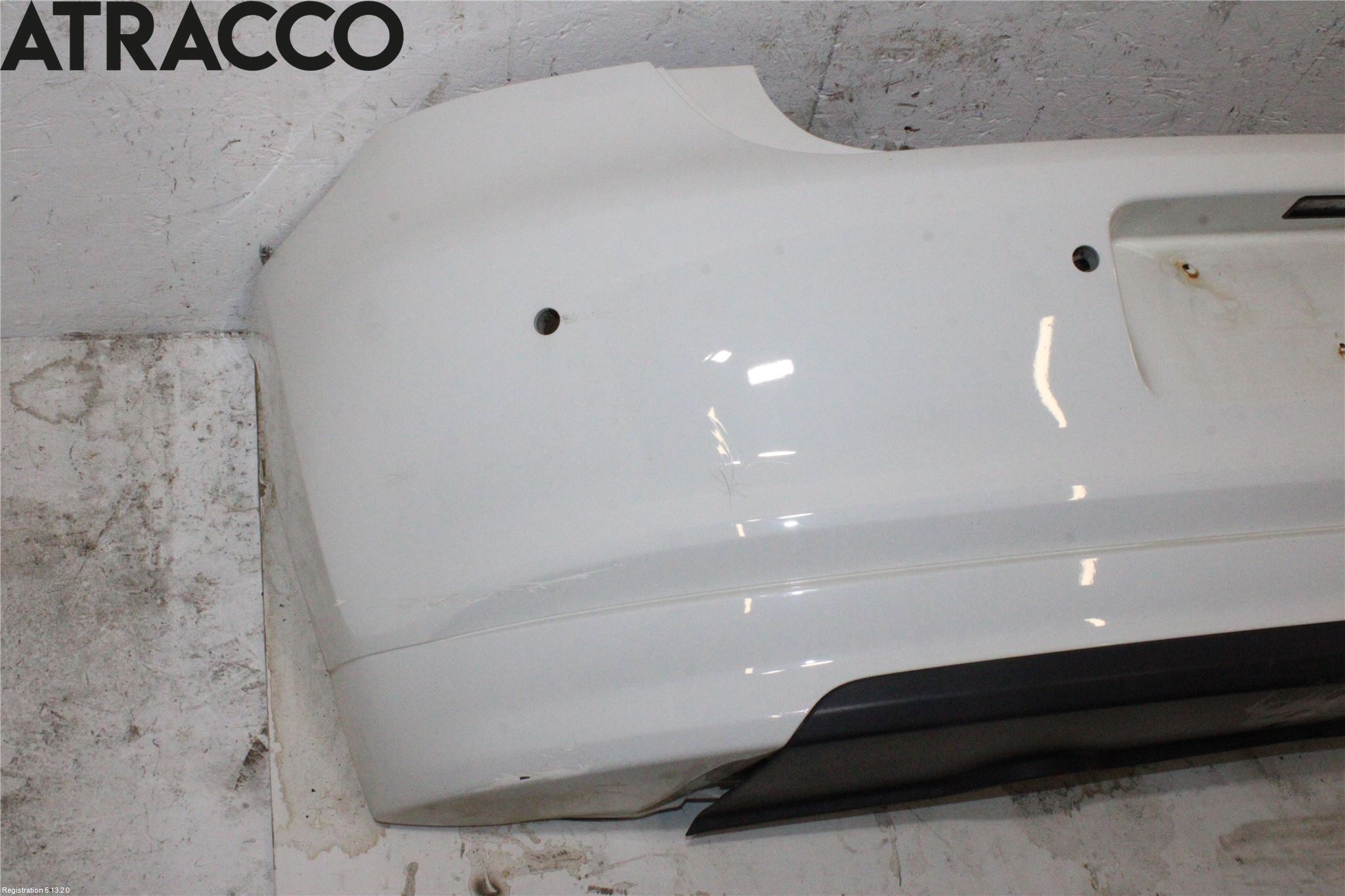 Volkswagen VW POLO 10-17 Stötfångare Bak