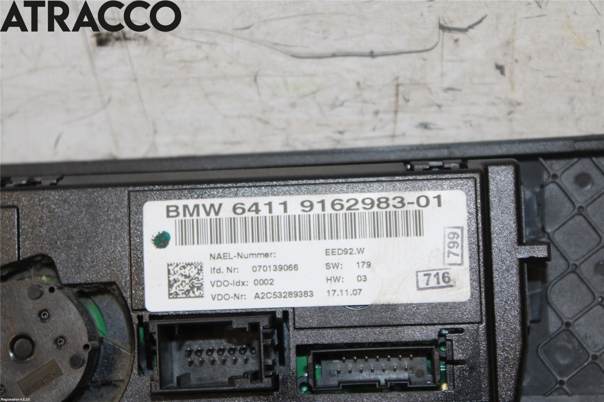 BMW 3 E90/91 SED/TOU 05-12 Ac Styrenhet Ac Manöveren