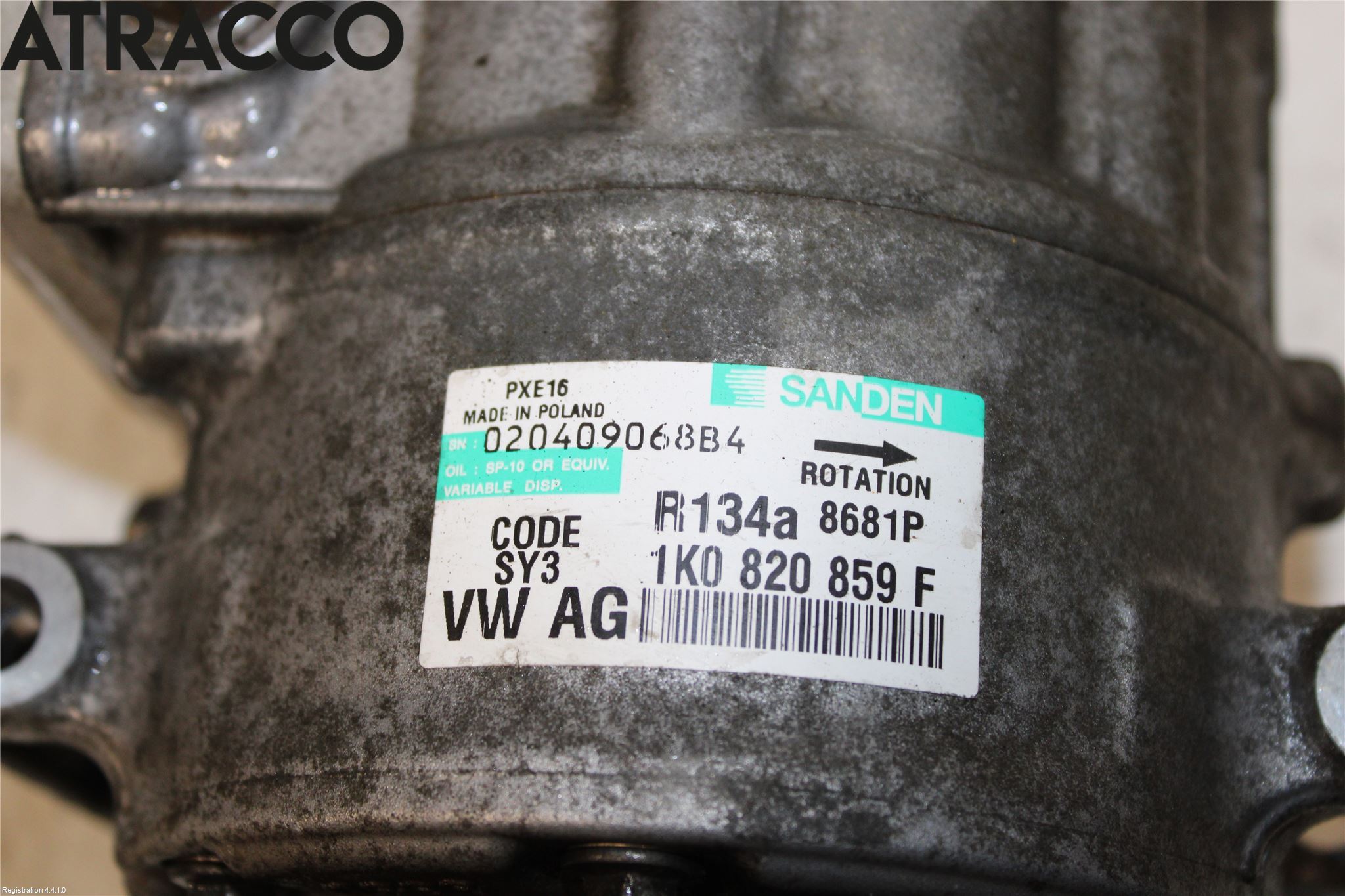 Volkswagen VW PASSAT 05-11 Ac Kompressor