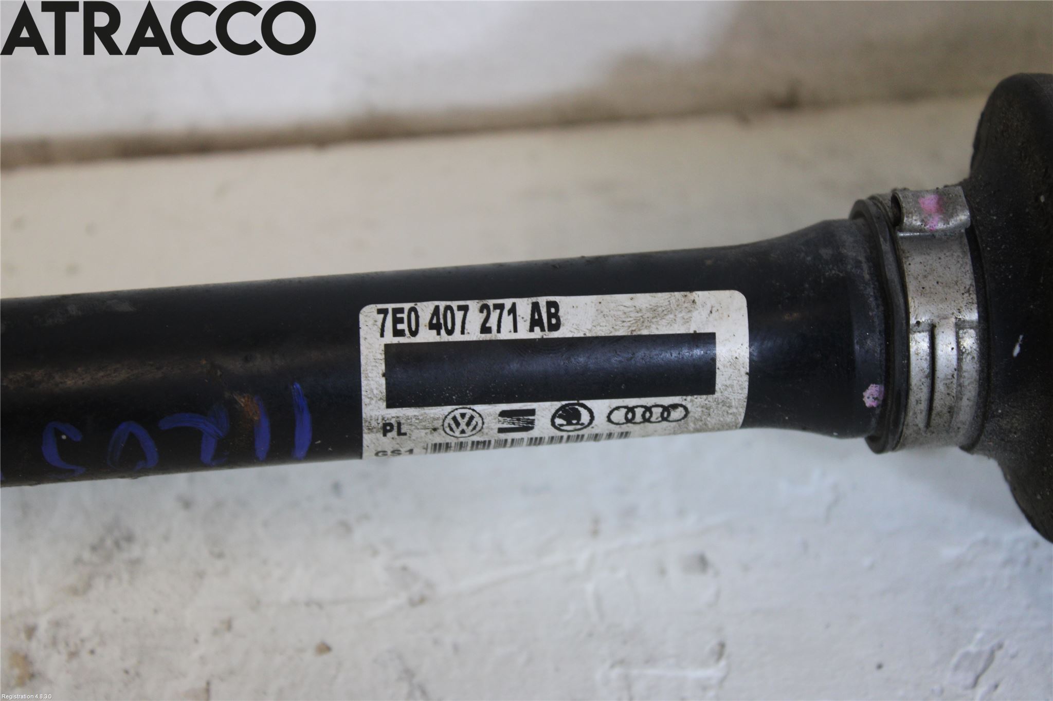Volkswagen VW TRANSP/CARAVELLE (T6) 16-22 Drivaxel Fram Vänster