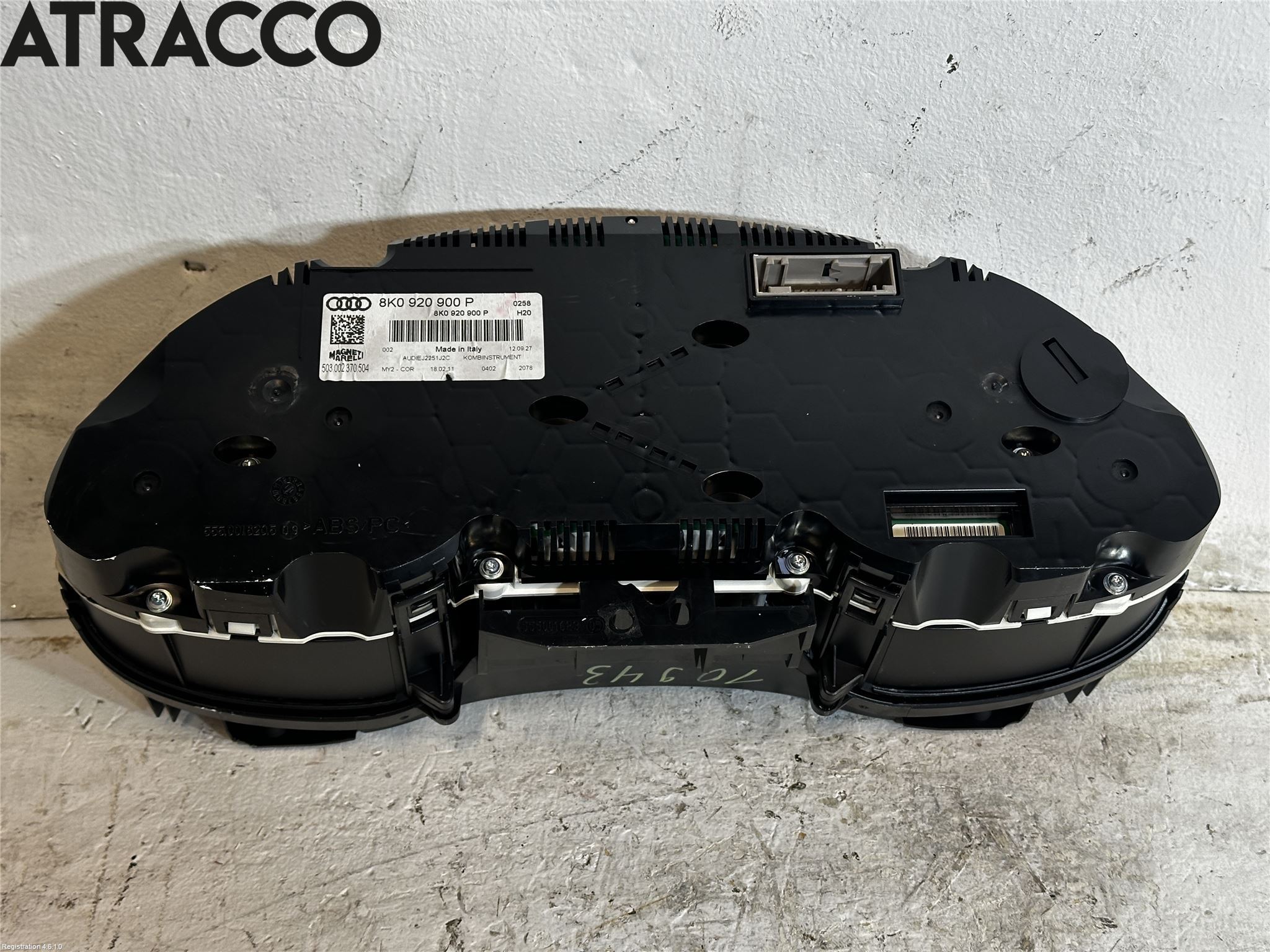 Audi A4/S4 08-11 Instrument Komb