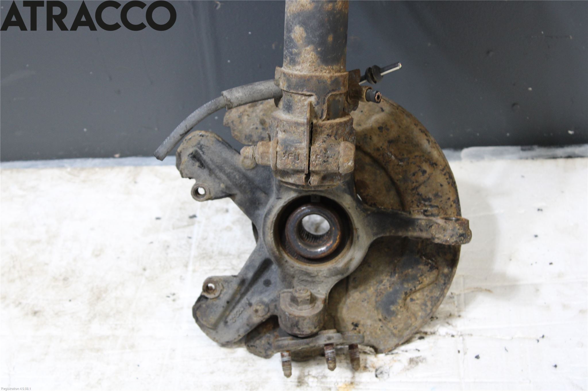 Volkswagen VW POLO 10-17 Fjäderben Fram Höger