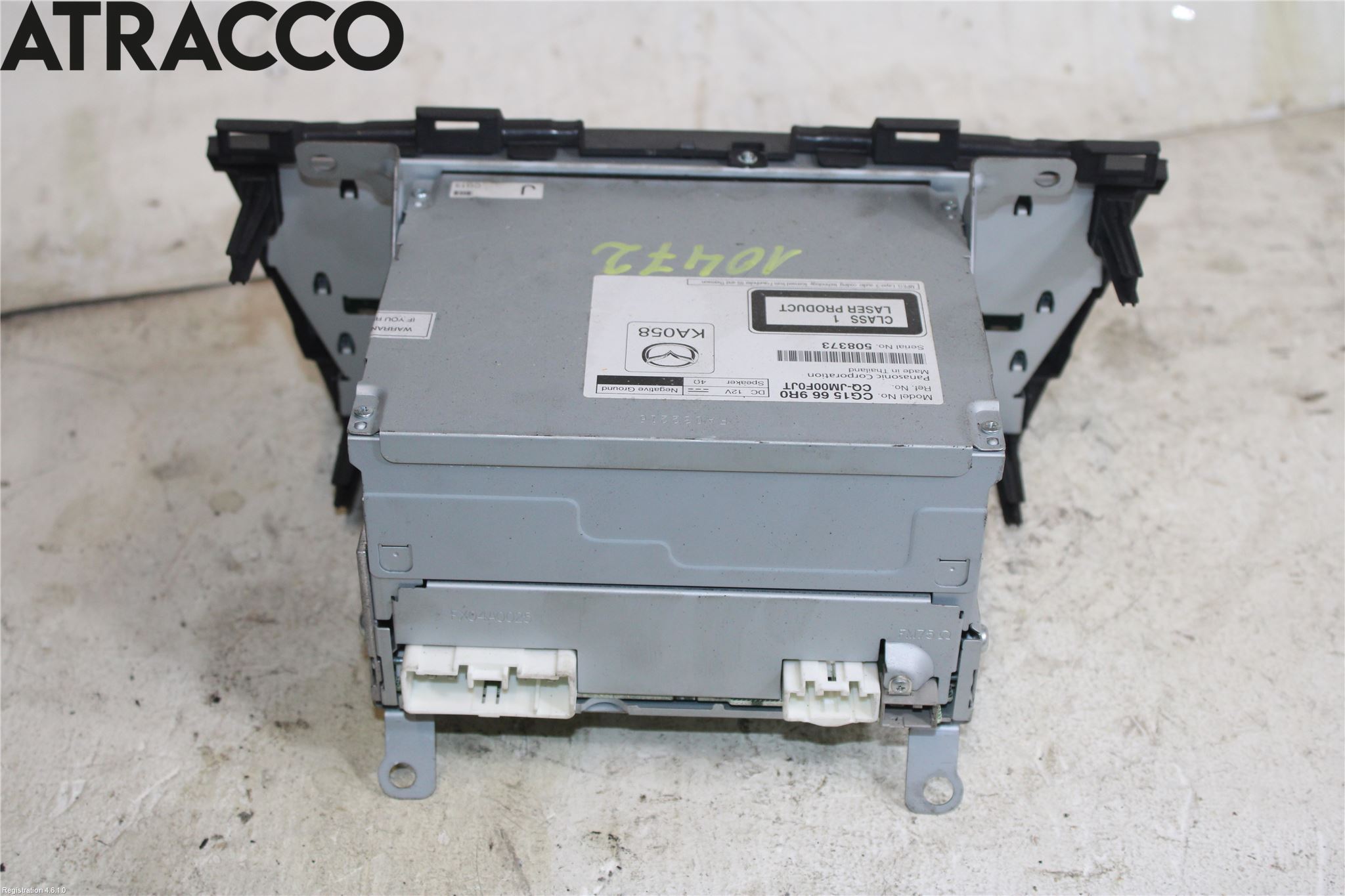 Mazda 5 10-18 Cd Radio - Multimediapanel