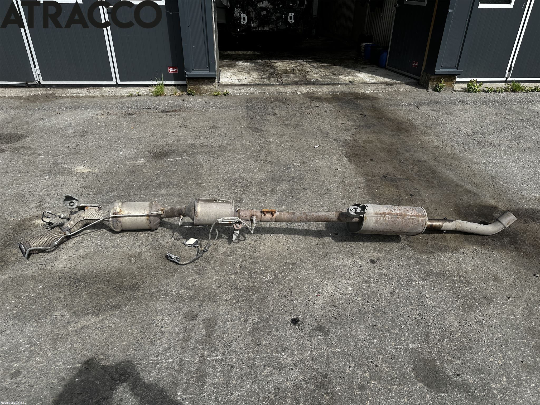 Volkswagen VW CRAFTER II / E-CRAFTER 17- Avgassystem Komp Ej Kat