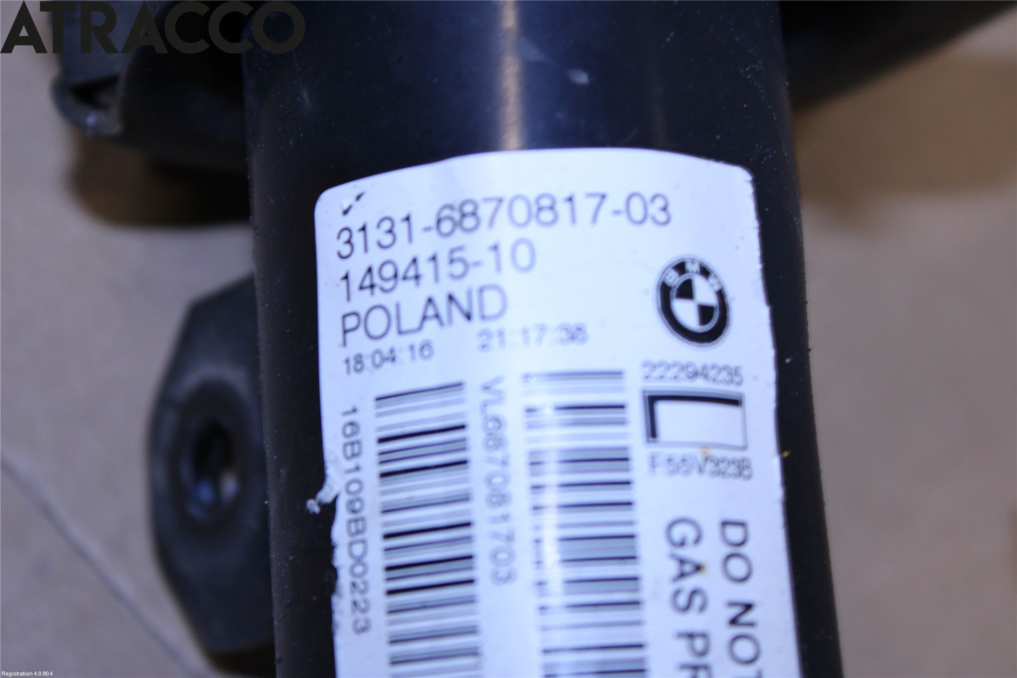 Mini ONE/COOPER 5DR F55 14-24 Fjäderben Fram Vänster
