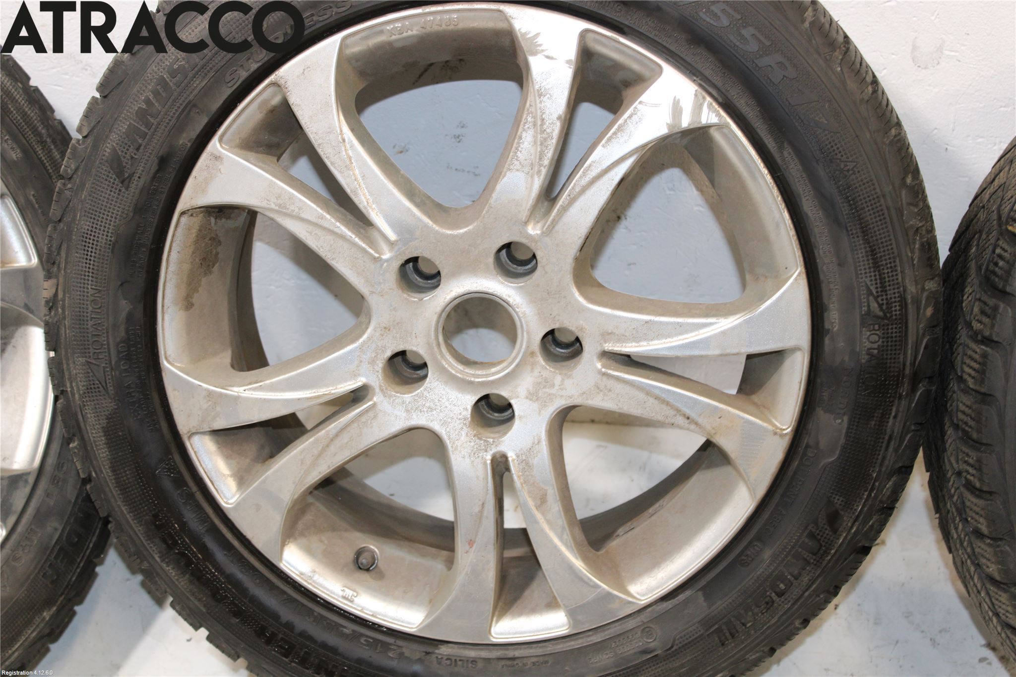Opel INSIGNIA 09-16 Vinterdäck Alumfälg 4St