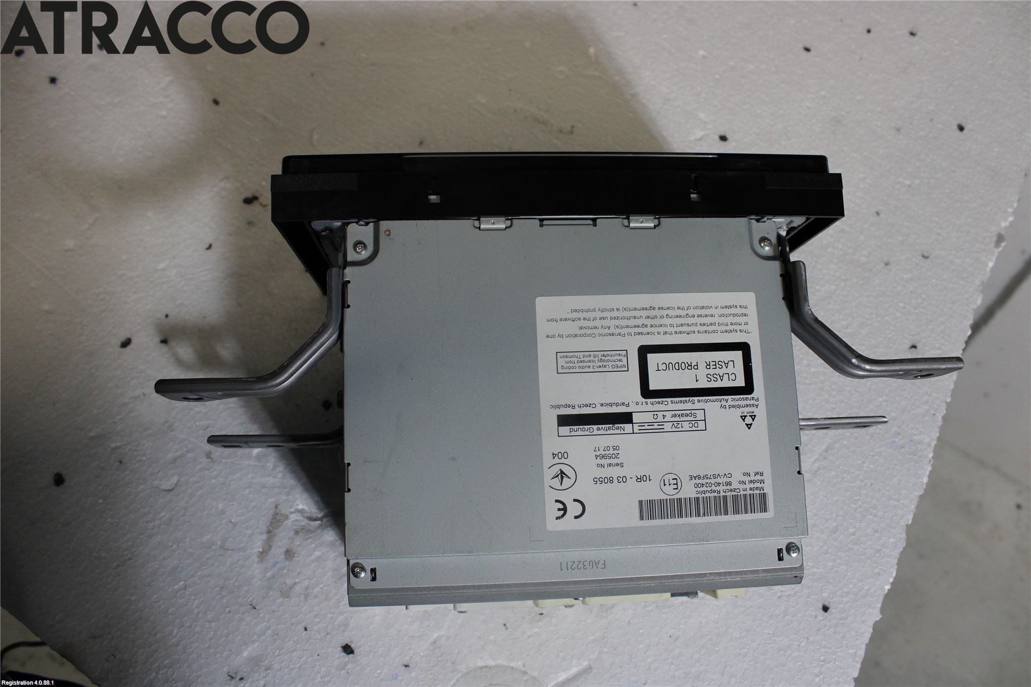 Toyota AURIS 13-19 Cd Radio - Multimediapanel