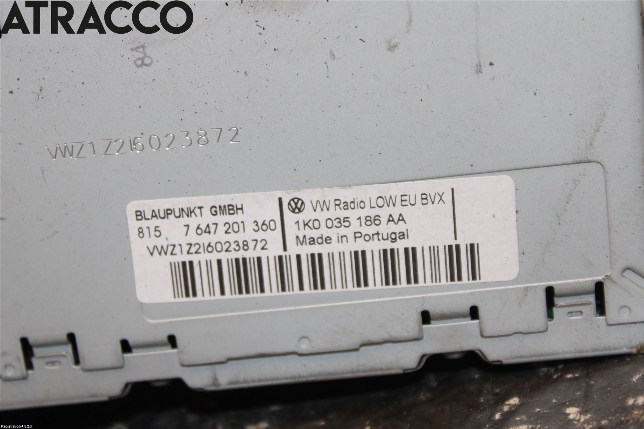 Volkswagen VW TOURAN 03-10 Cd Radio - Multimediapanel