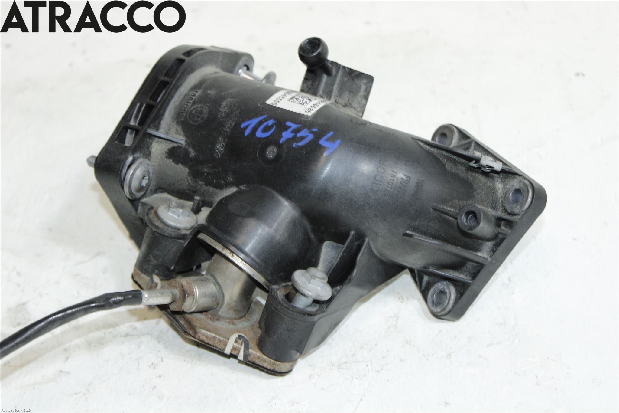 BMW 3 F30/F31/F80 12-19 Laddluft-Intercoolerrör