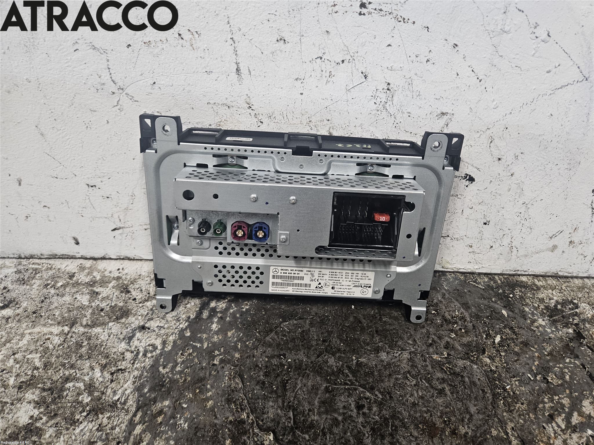 Mercedes-Benz MB SPRINTER (W906) 06-18 Cd Radio - Multimediapanel