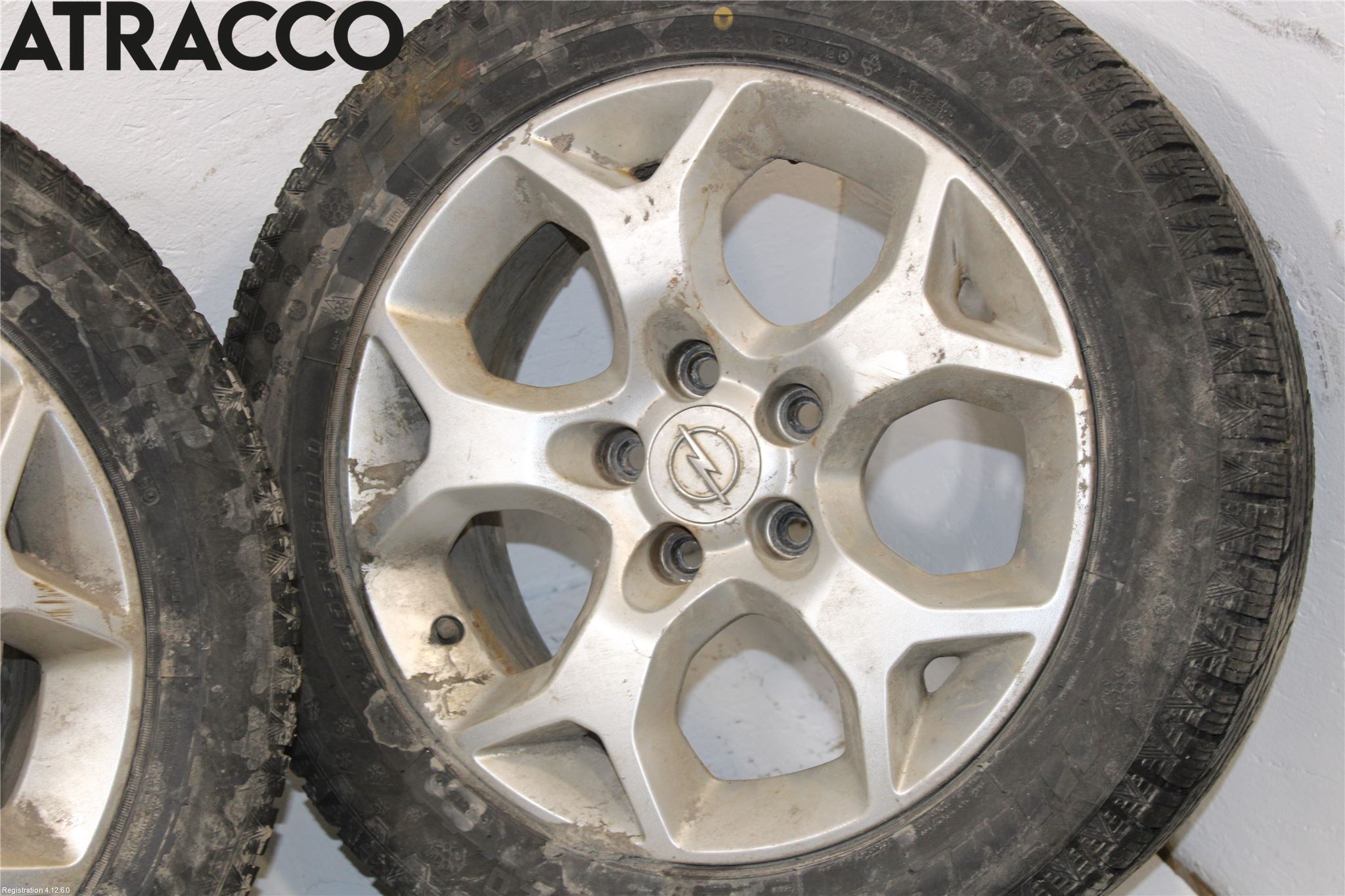 Opel ASTRA H 04-12 Vinterdäck Alumfälg 4St