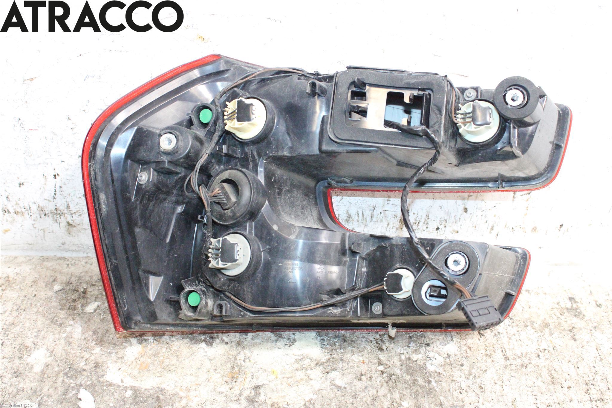 Citroen C4 GRAND PICASSO 14-18 Bakljus Höger