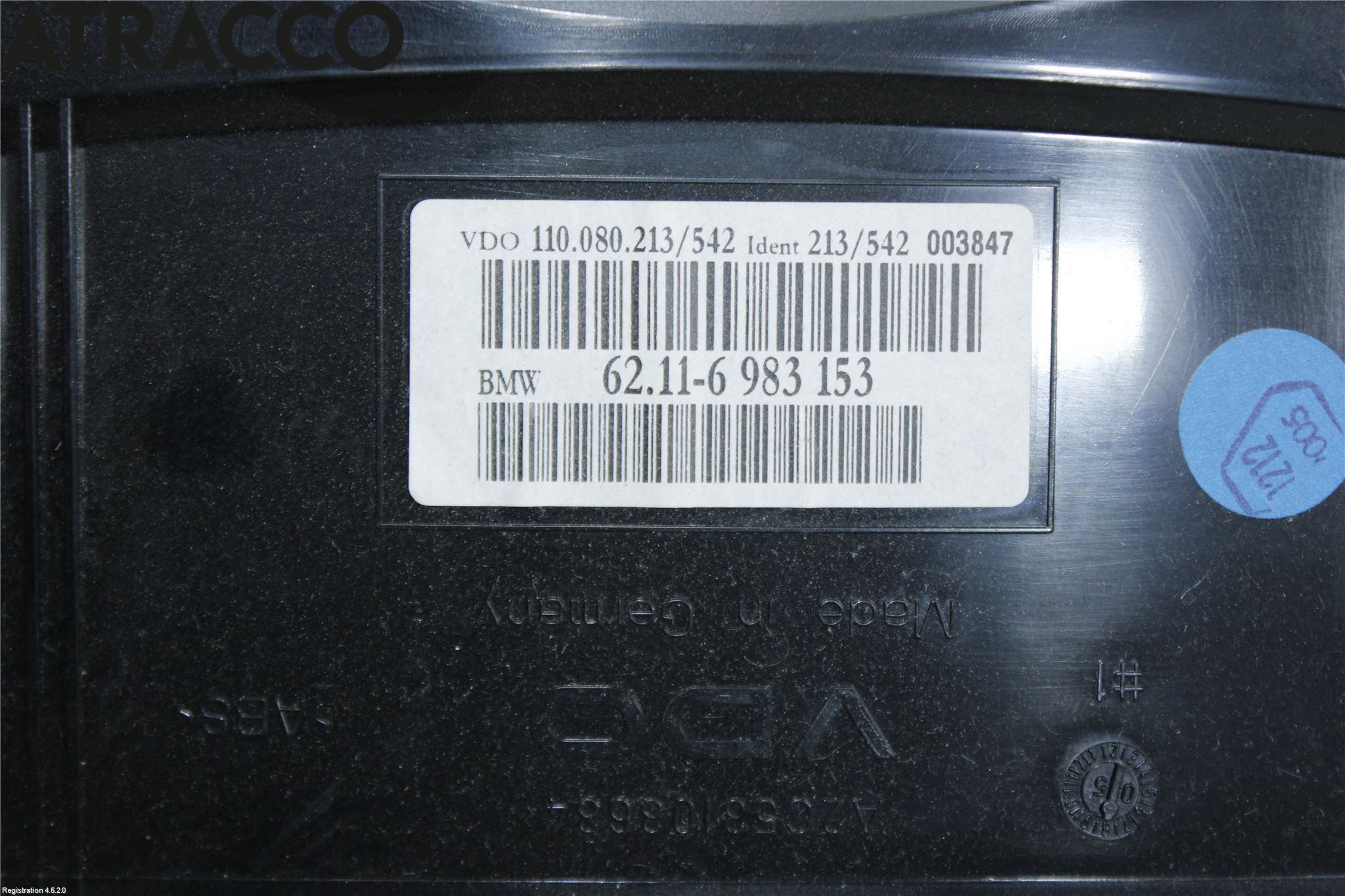 BMW 5 E60/61 Sed/Tou 02-10 Instrument Komb