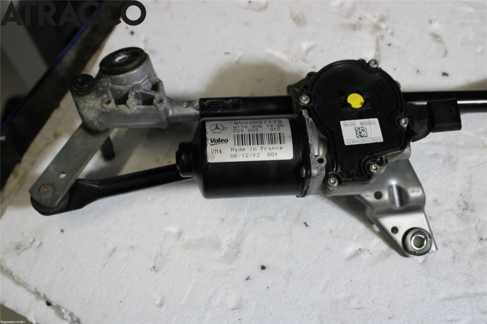 Mercedes-Benz MB A-KLASS (W176) 13-18 Torkarmotor Vindruta