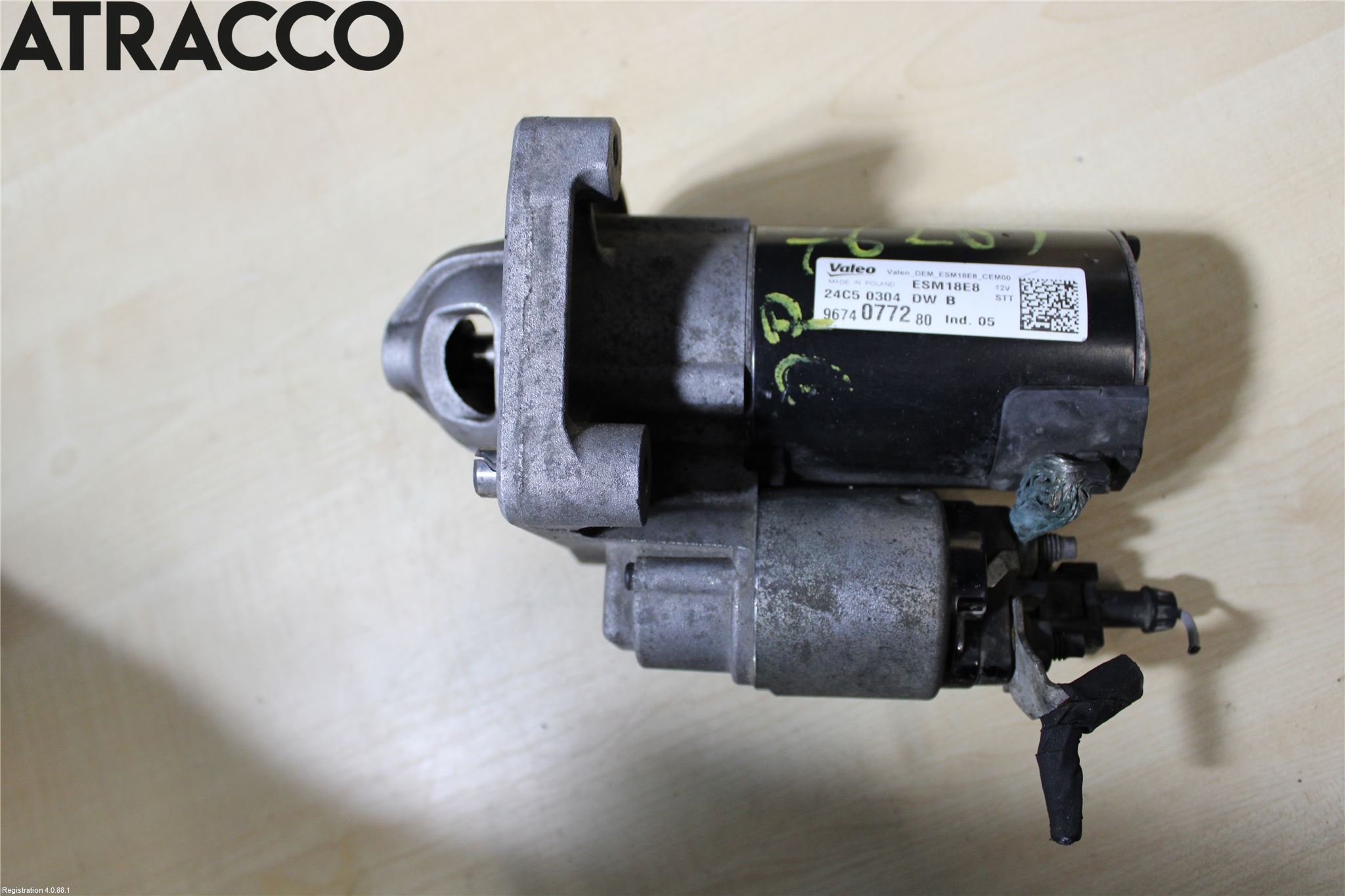Peugeot 308 14-21 Startmotor