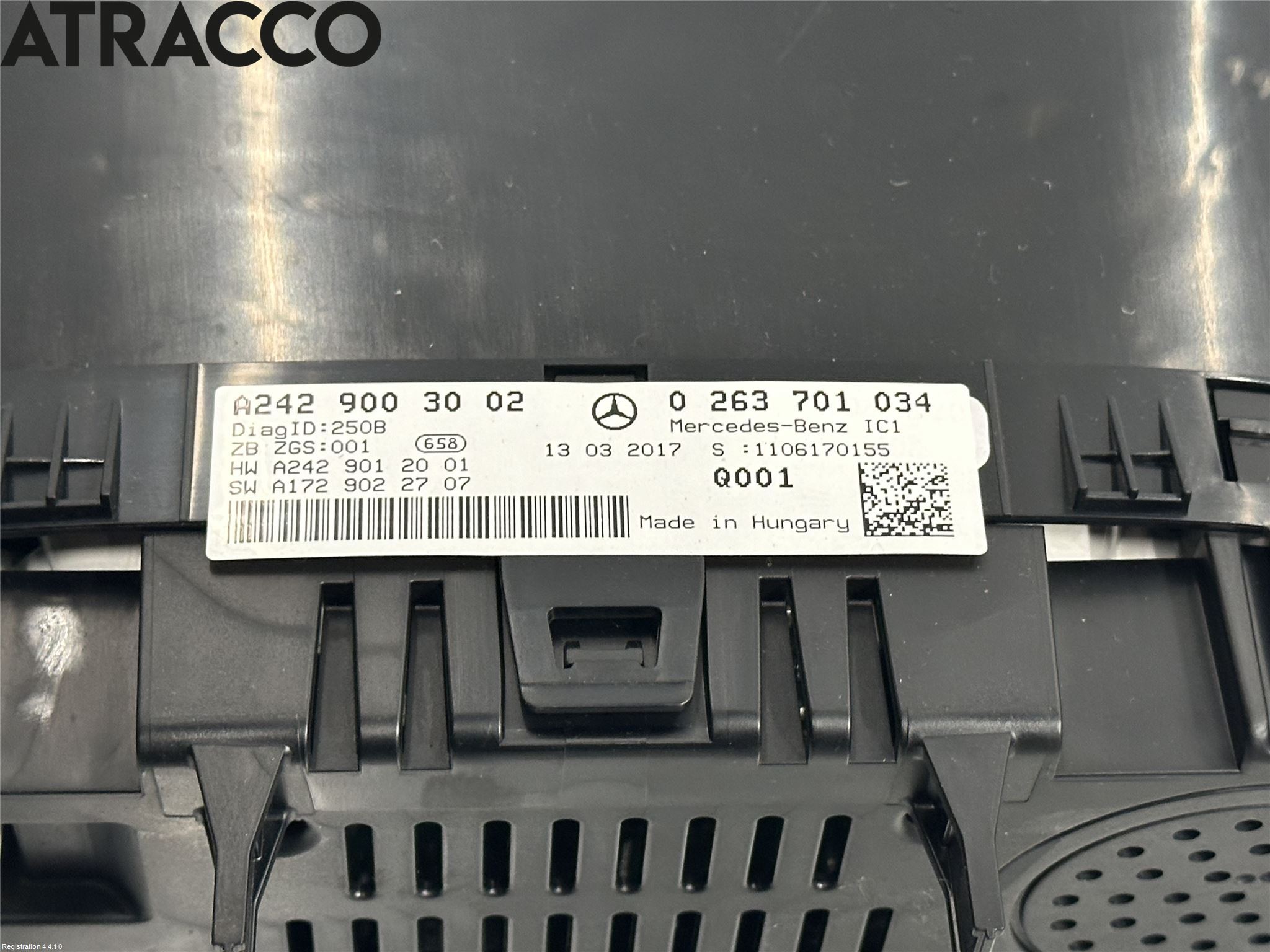 Mercedes-Benz MB B-KLASS (W246/W242) 12-19 Instrument Komb