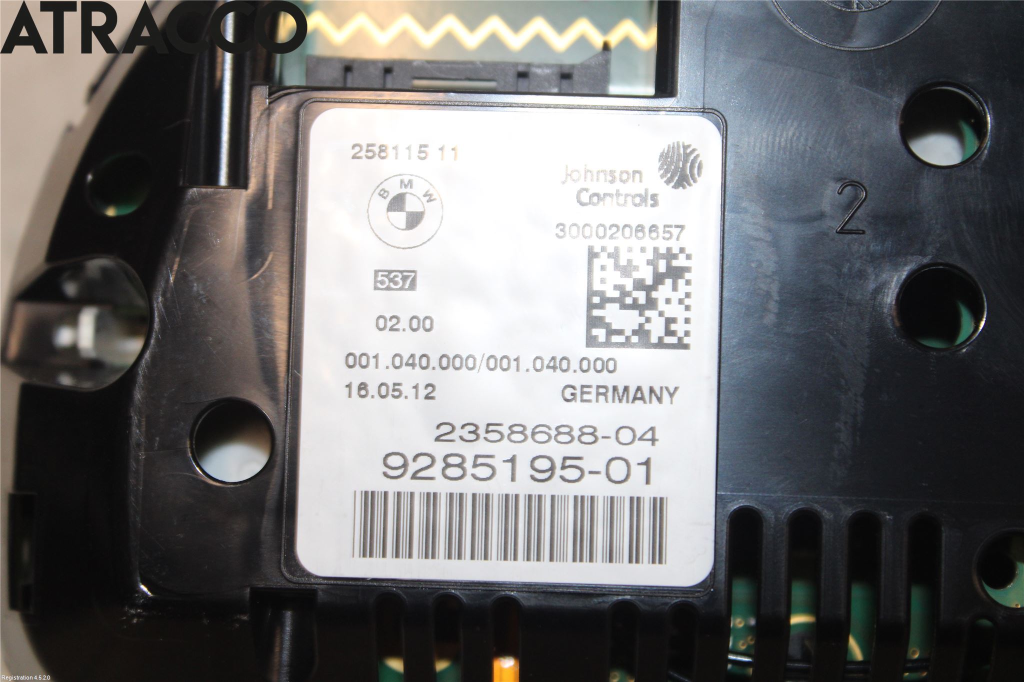 BMW 5 F10/F11/F18 09-17 Instrument Komb