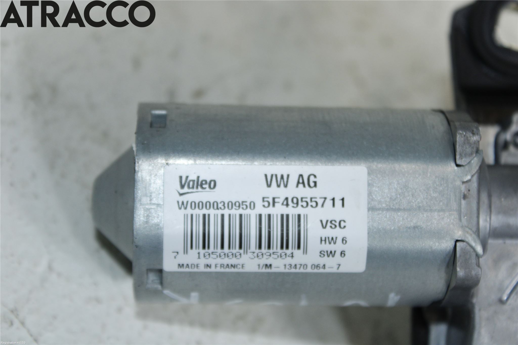Skoda FABIA 15-21 Torkarmotor Baklucka