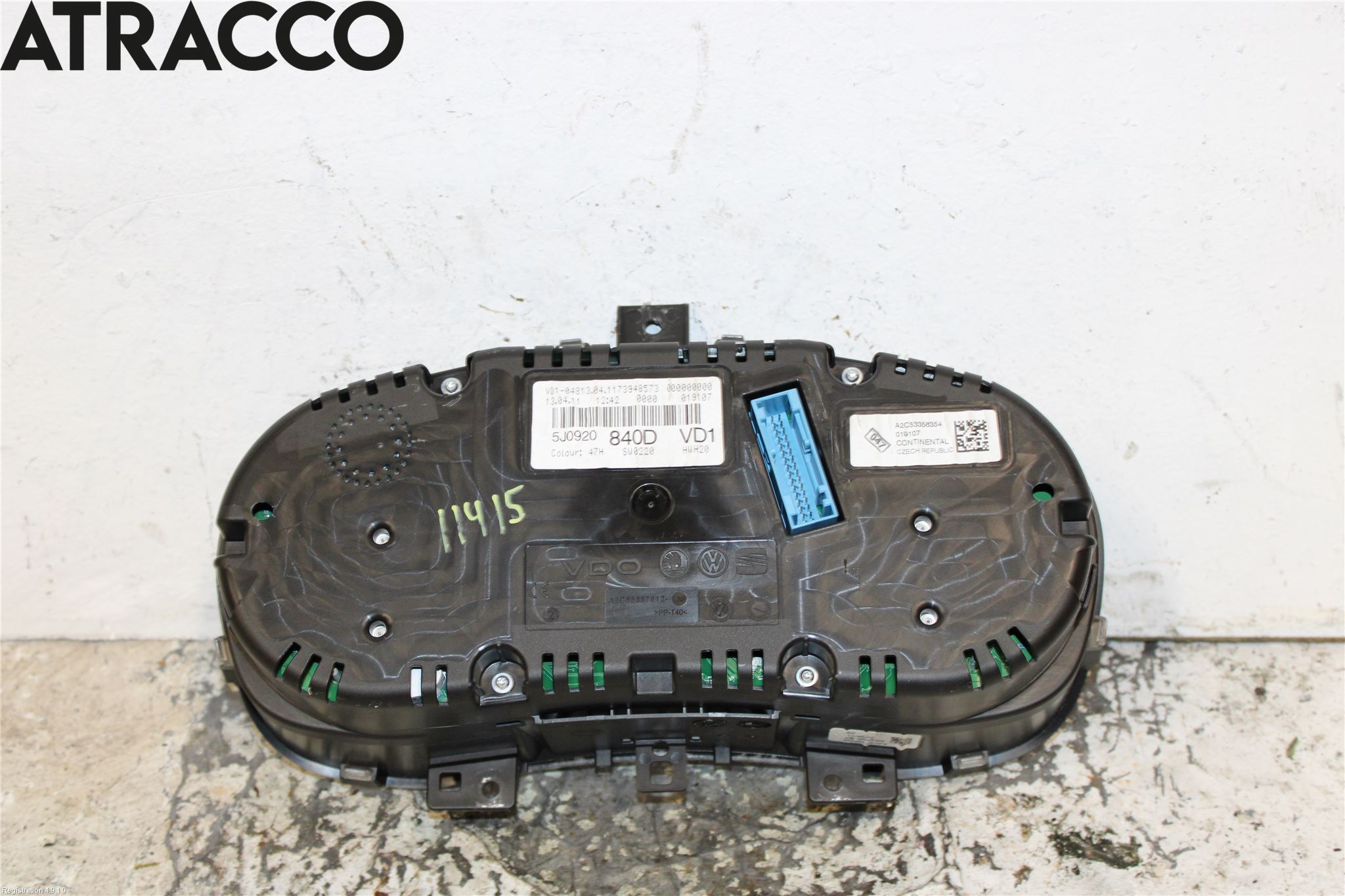 Skoda FABIA 07-14 Instrument Komb