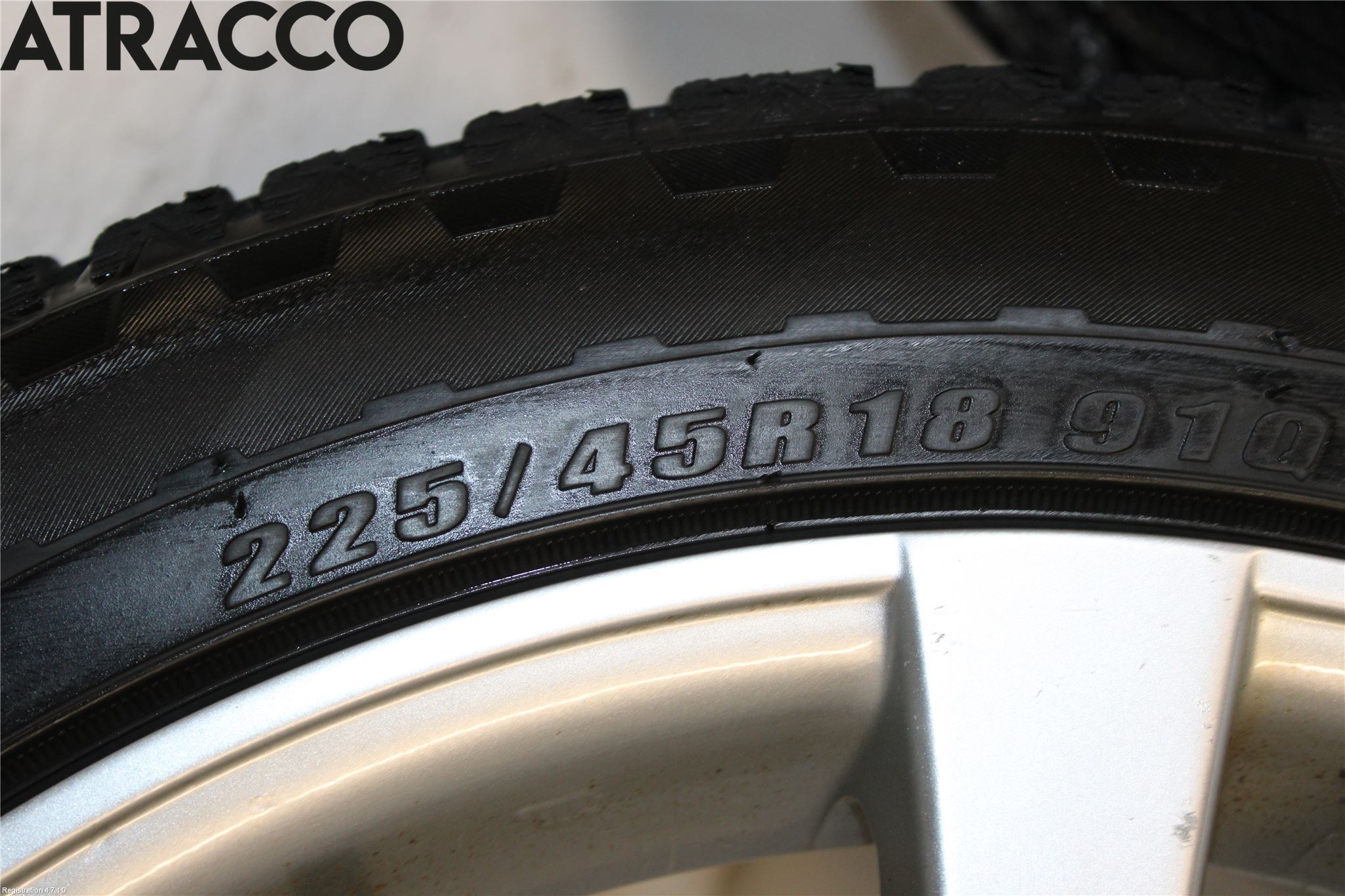 BMW 4 F32/F33/F82/F83 13-20 Vinterdäck Alumfälg 4St