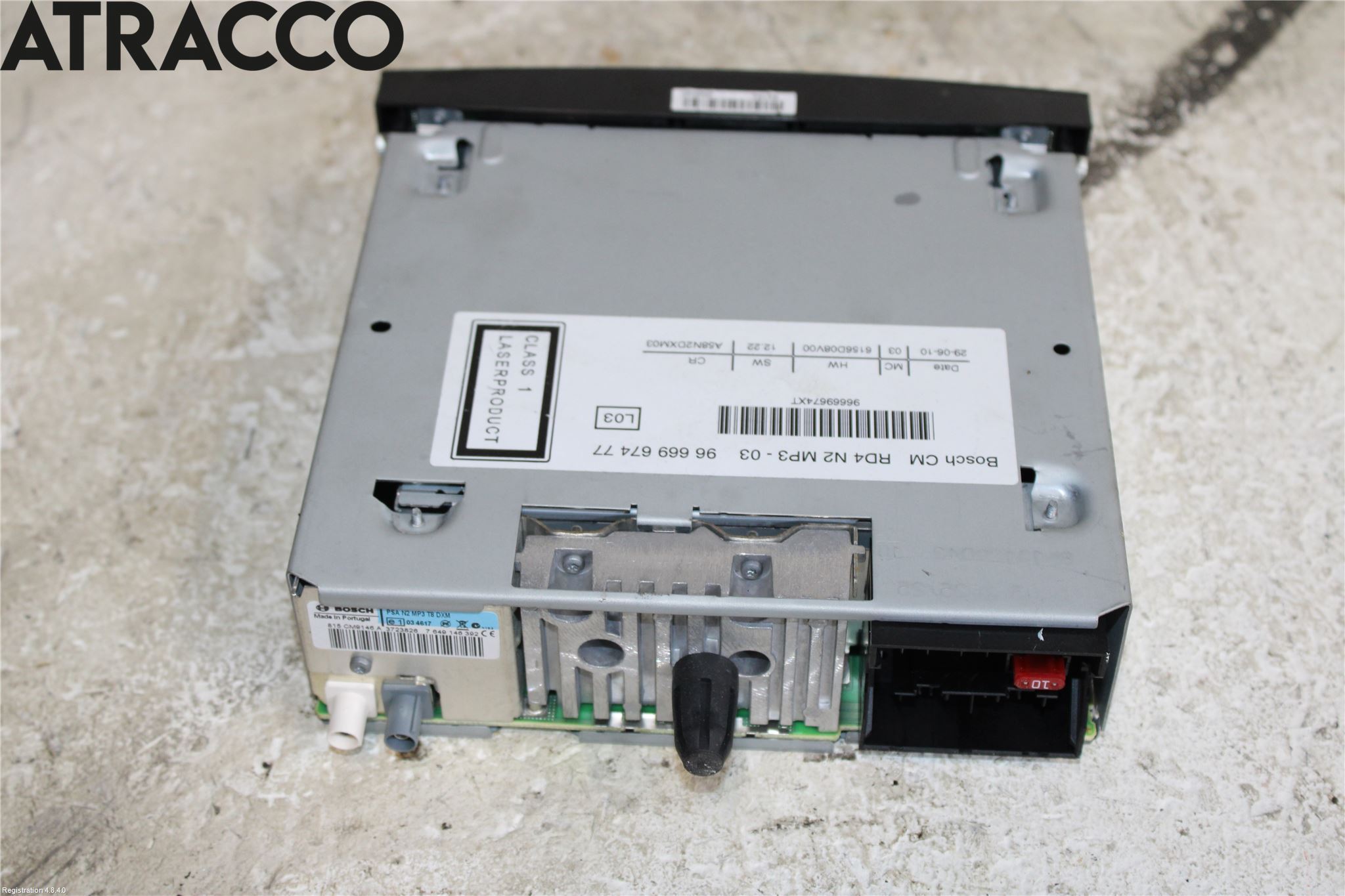 Peugeot 5008 10-16 Cd Radio - Multimediapanel