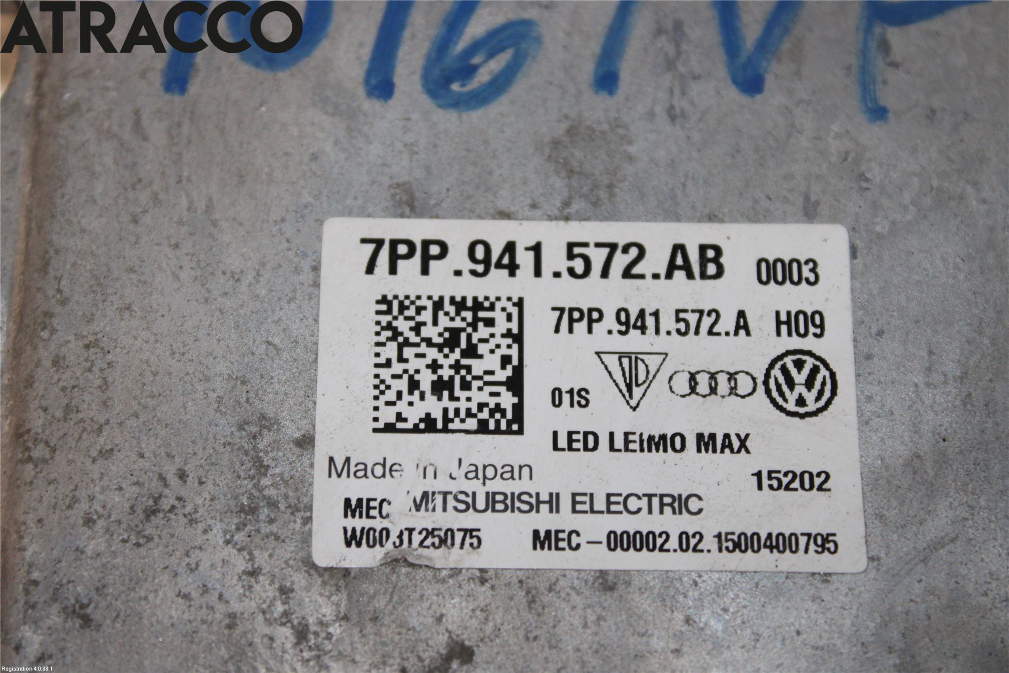 Volkswagen VW PASSAT 15-19 Styrenhet Strålkastare