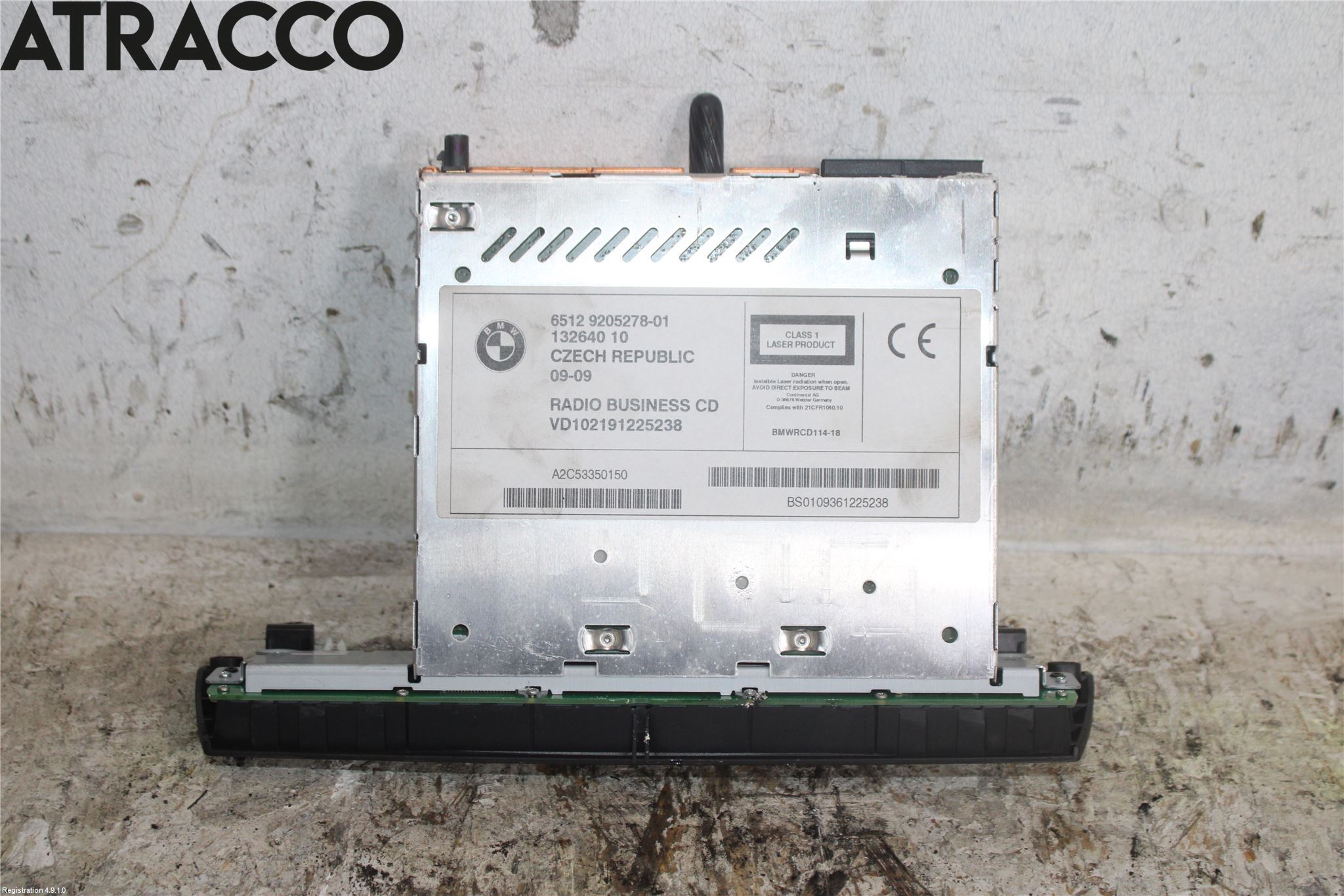BMW X3 E83     03-10 Cd Radio - Multimediapanel