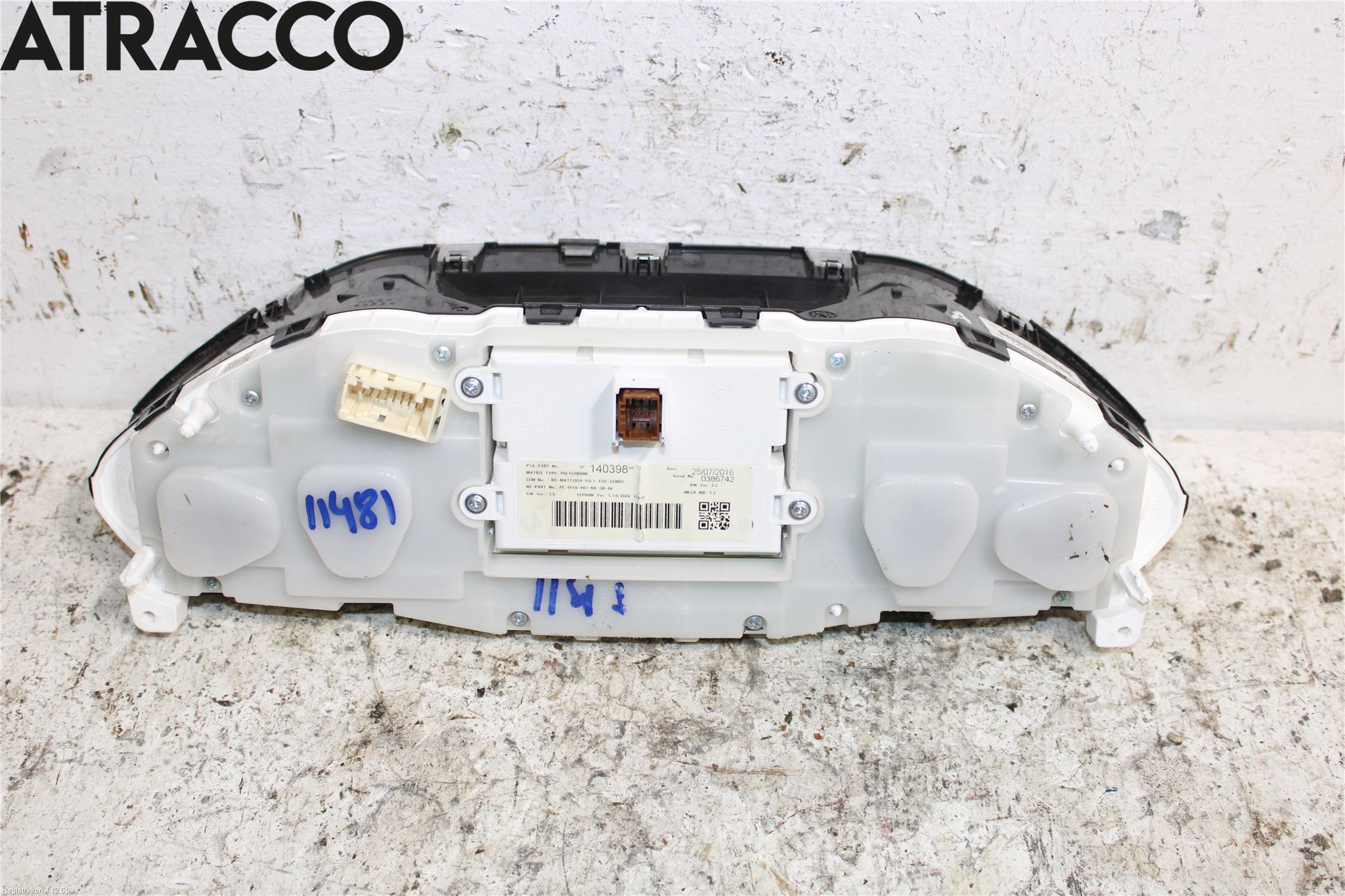 Peugeot PARTNER 08-15 Instrument Komb