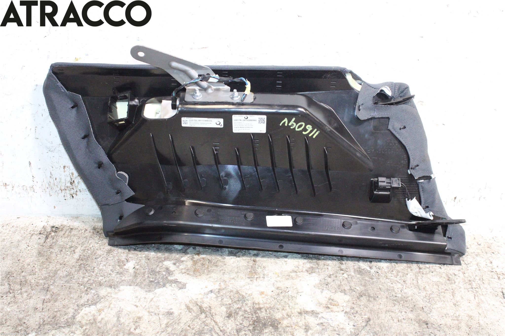 BMW iX I20 22- Inredning Stol Bak