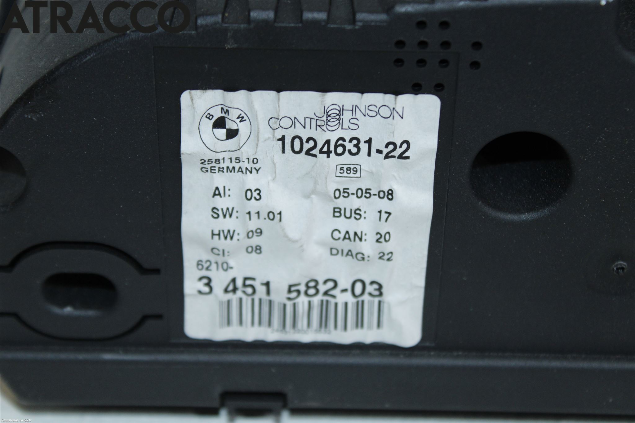 BMW X3 E83     03-10 Instrument Komb