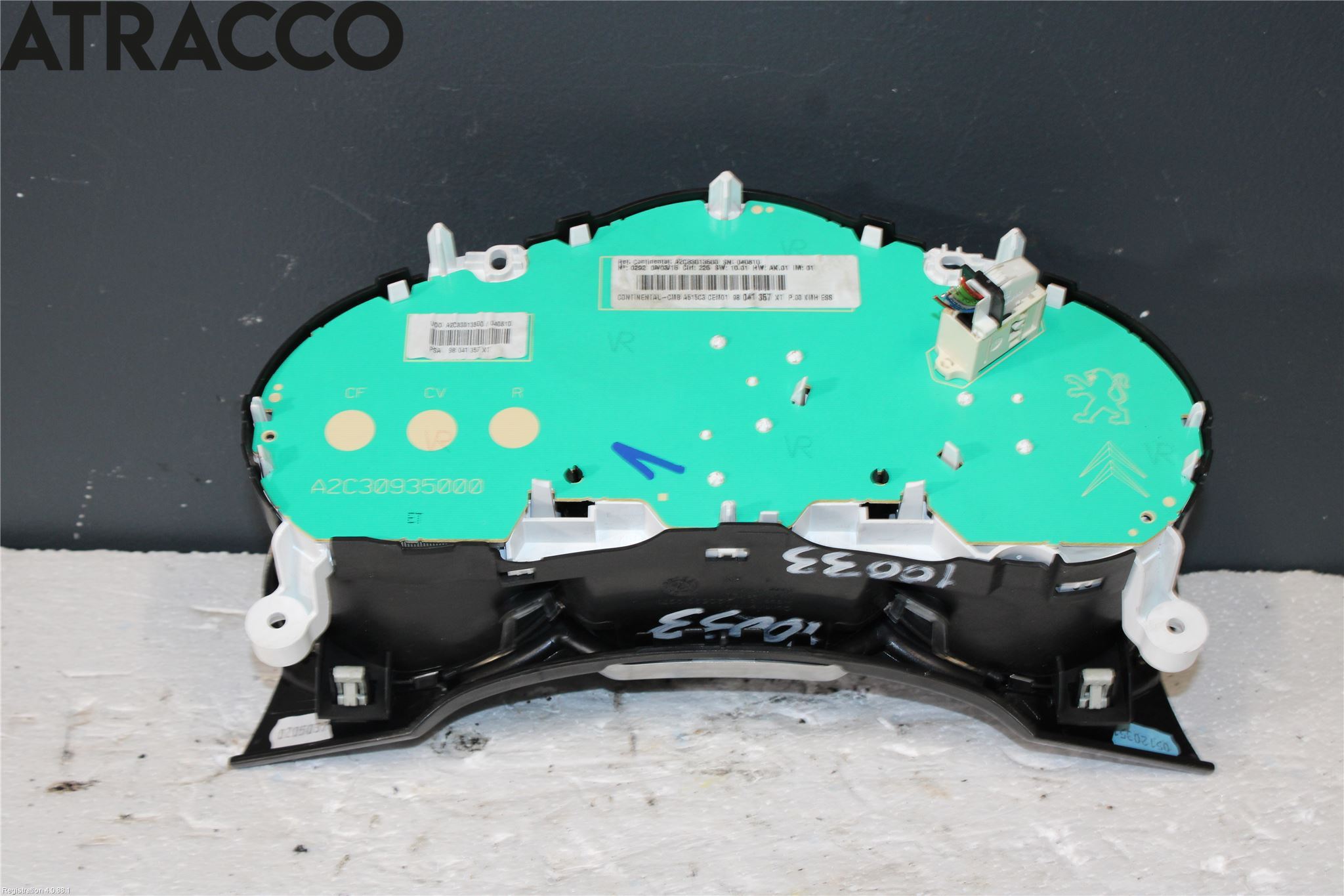 Citroen DS3 Instrument Hast