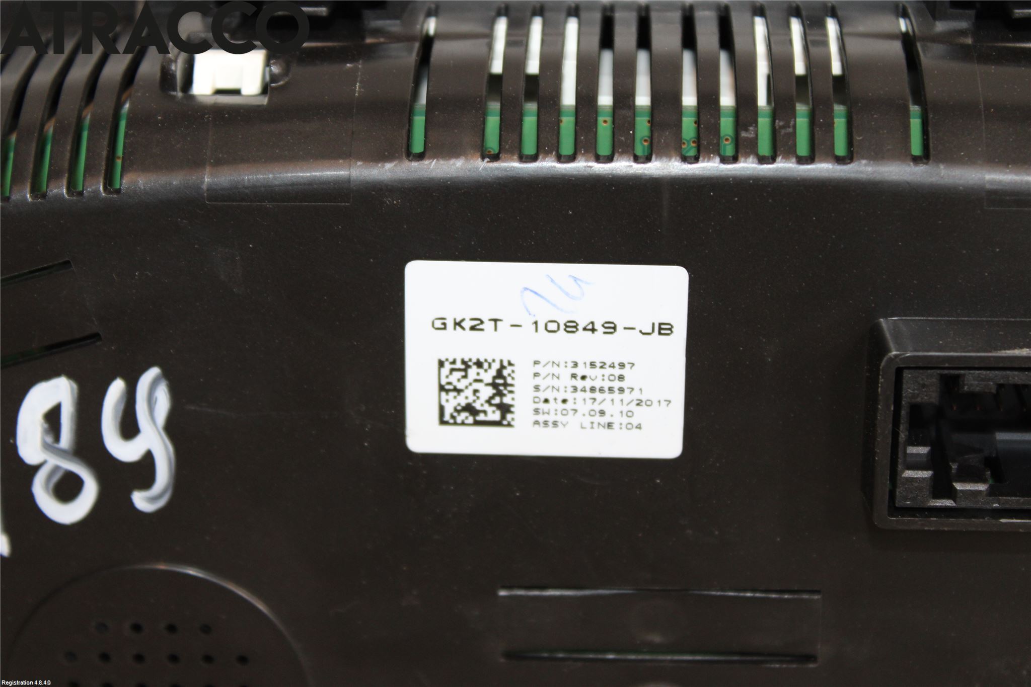 Ford TRANSIT SKÅP/BUSS 14-22 Instrument Komb