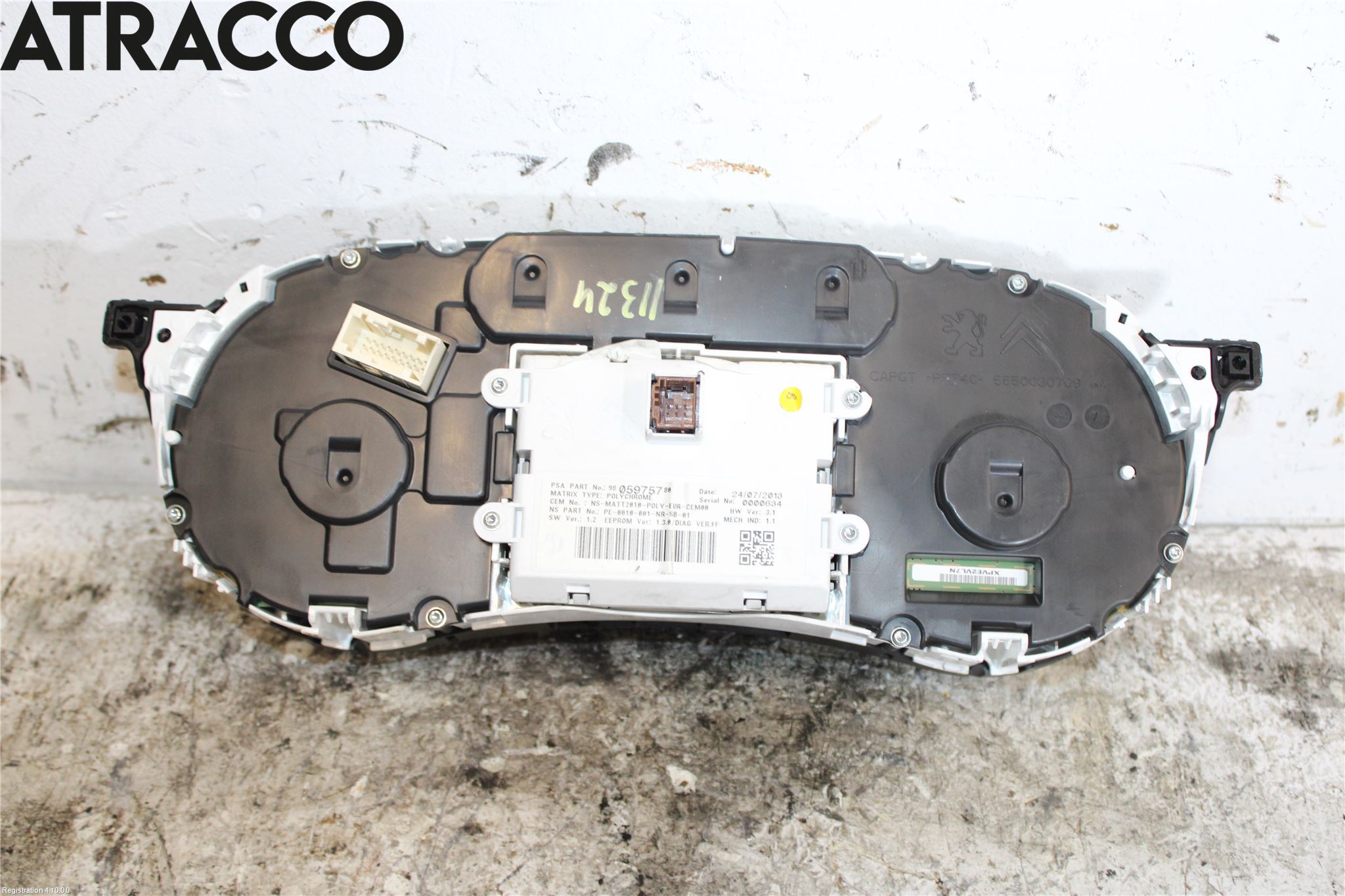 Peugeot 508 11-18 Instrument Komb