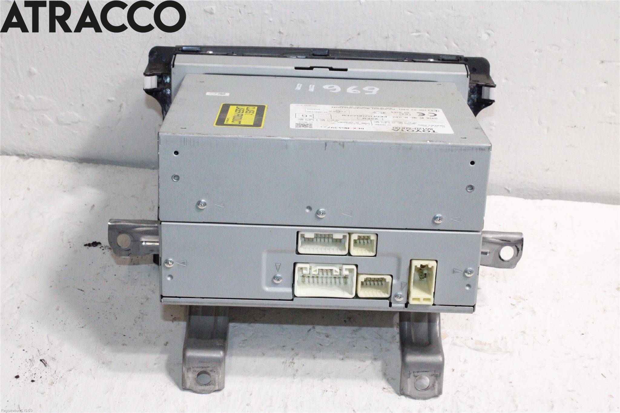 Toyota LANDCRUISER J150 10-23 Cd Radio - Multimediapanel