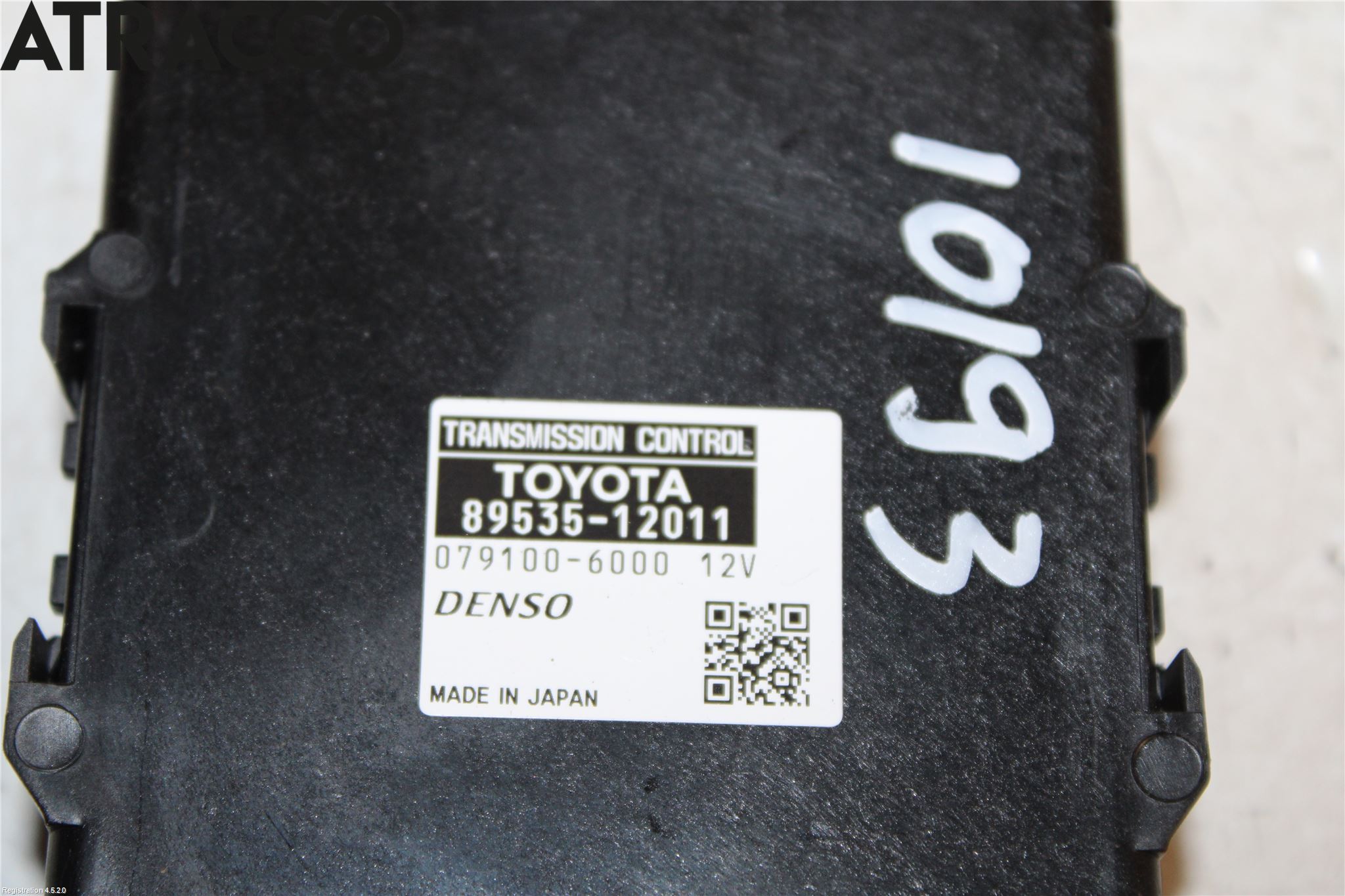 Toyota AURIS 13-19 Styrenhet Växellåda