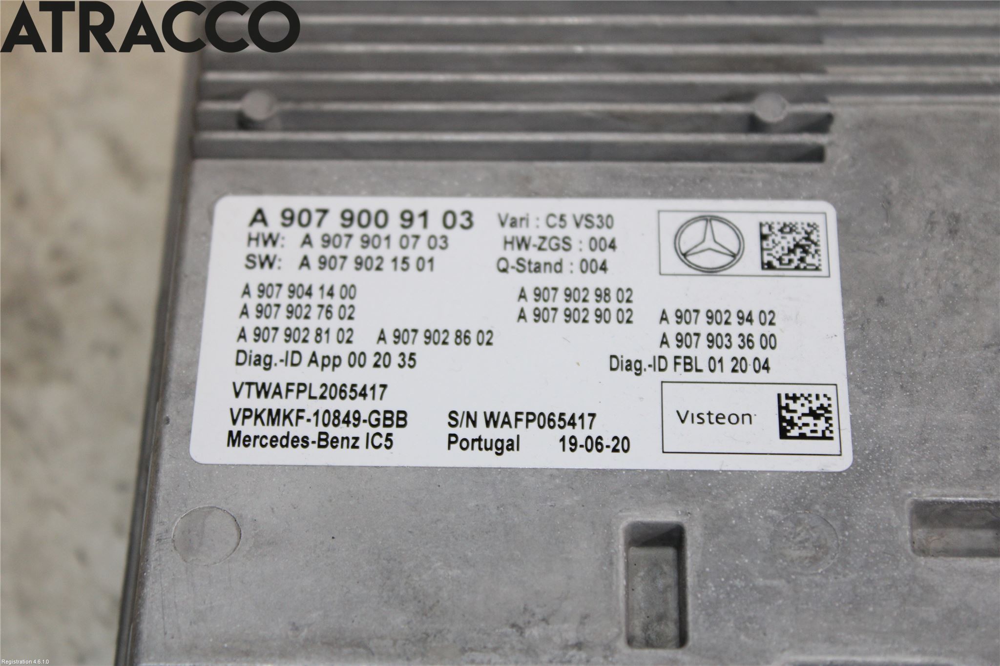 Mercedes-Benz MB SPRINTER (W907/W910) 19- Cd Radio - Multimediapanel