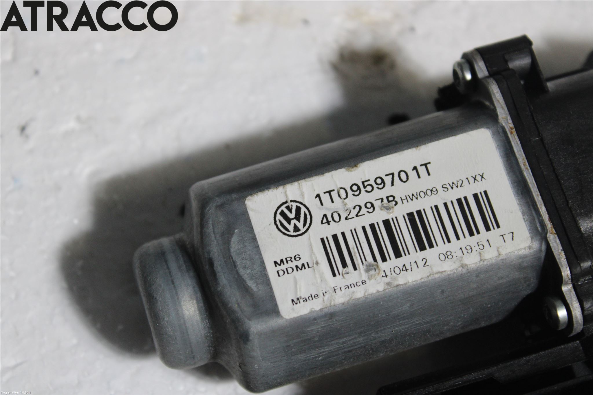 Volkswagen VW CADDY 11-15 Fönsterhissmotor