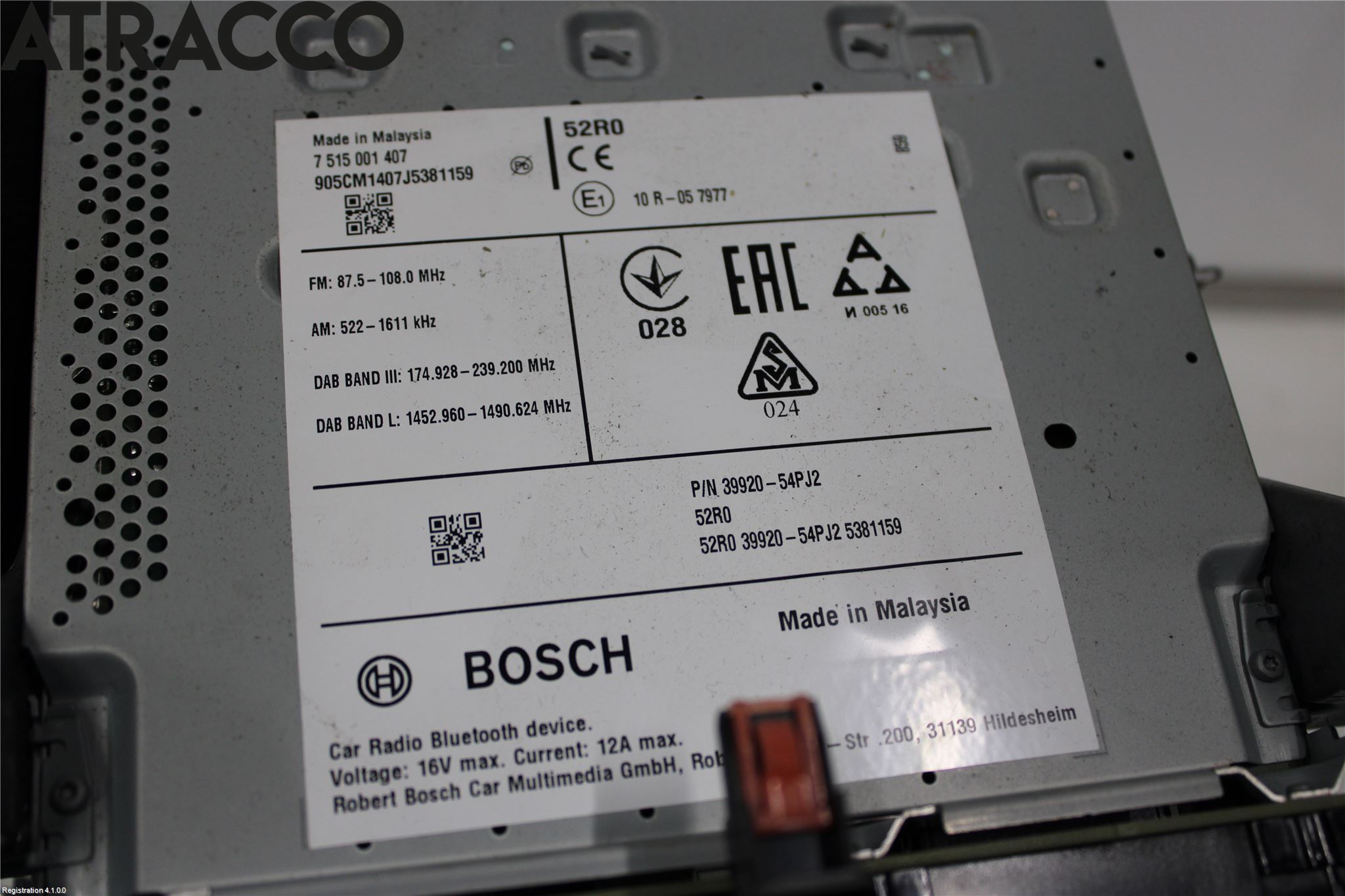 Suzuki VITARA 15- Cd Radio - Multimediapanel