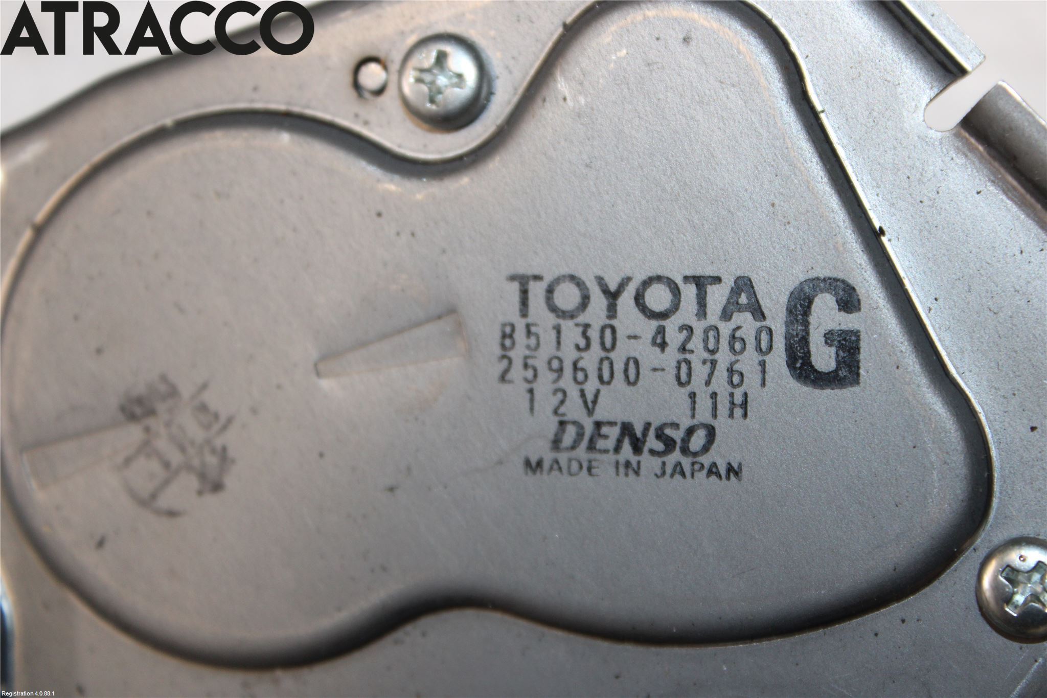 Toyota RAV 4 06-12 Torkarmotor Baklucka