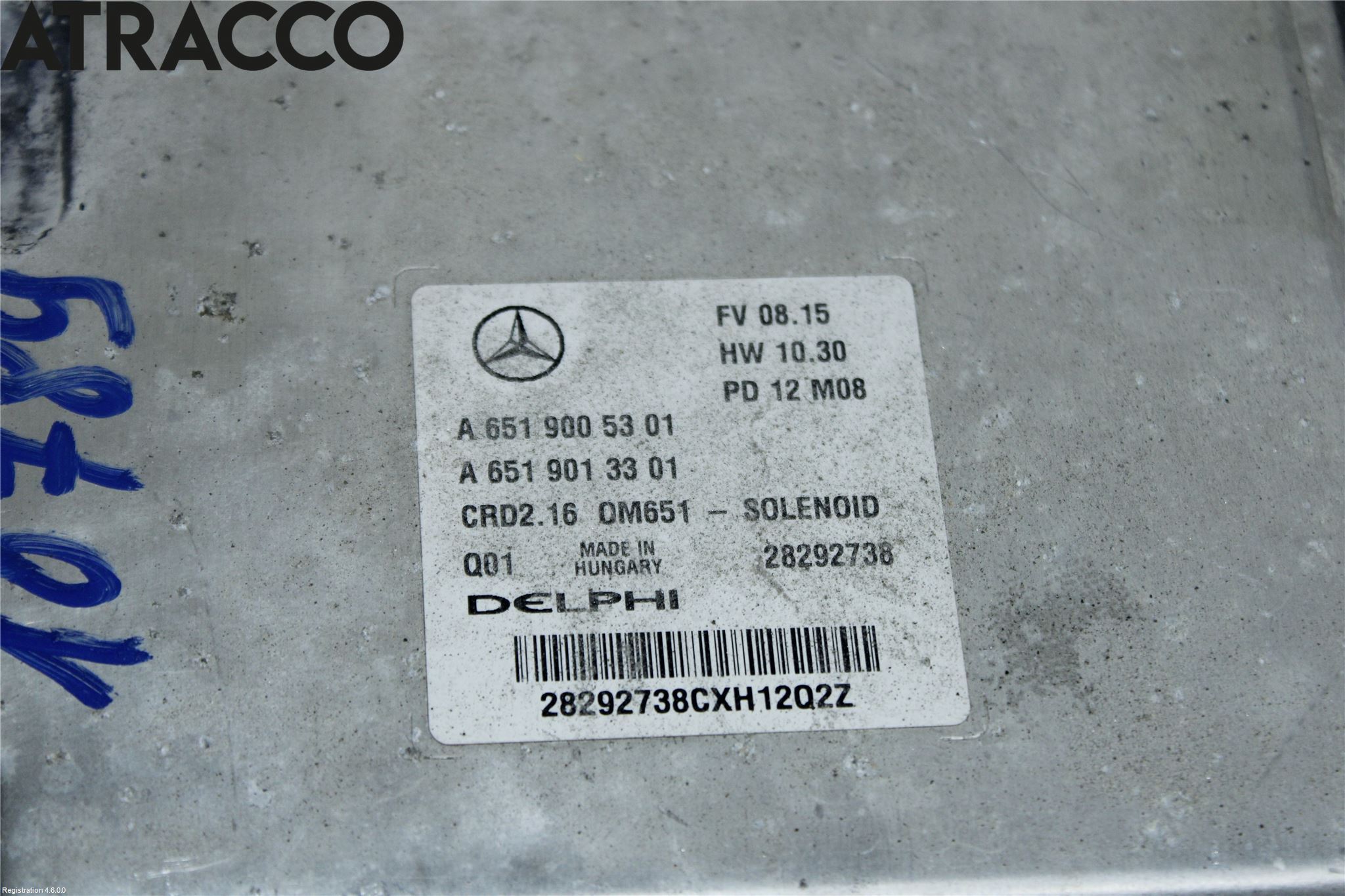 Mercedes-Benz MB C-KLASS (W204) 07-15 Styrenhet Inspump Diesel