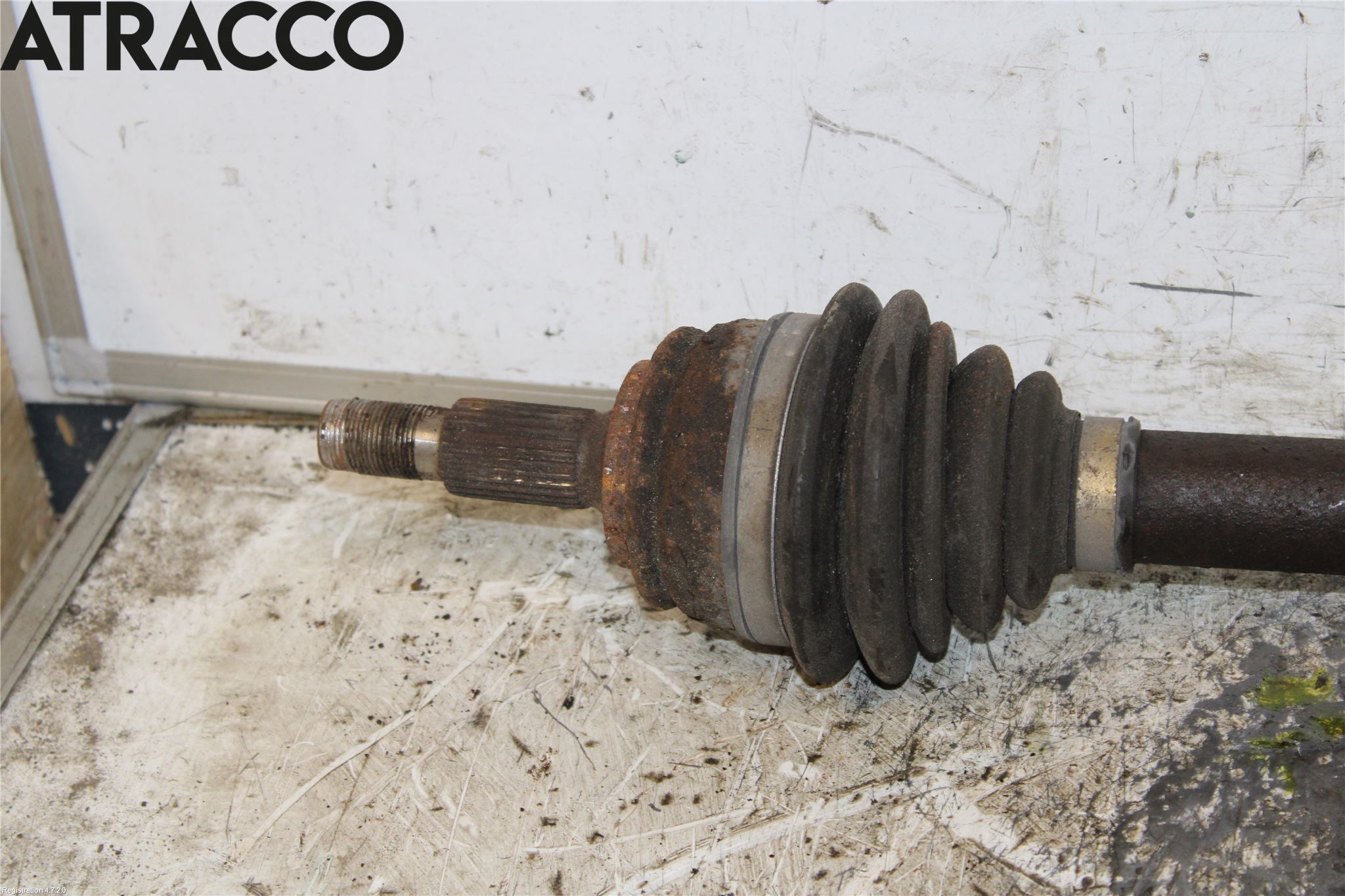 Citroen C4 PICASSO 14-18 Drivaxel Fram Vänster