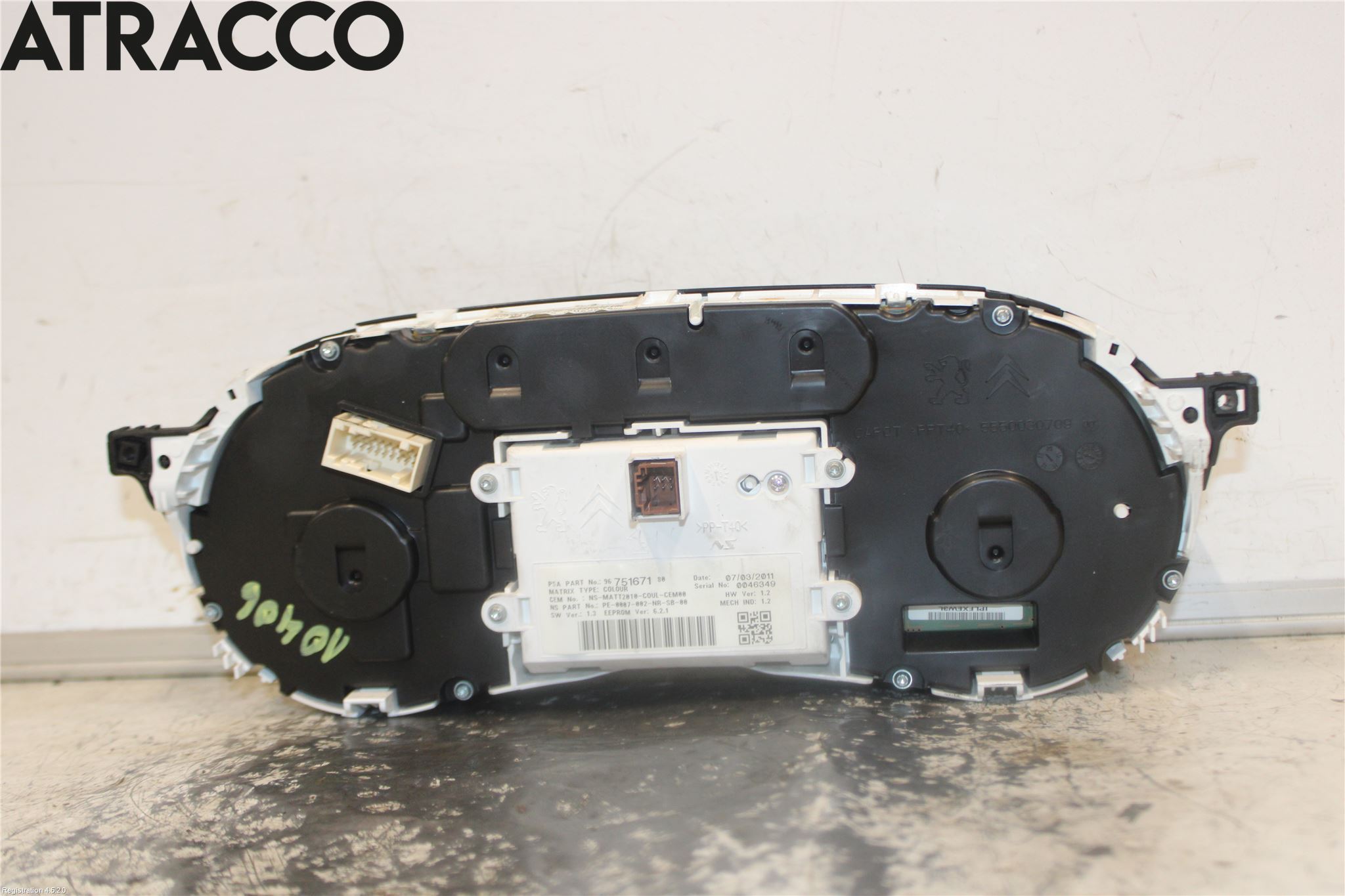 Peugeot 508 11-18 Instrument Komb