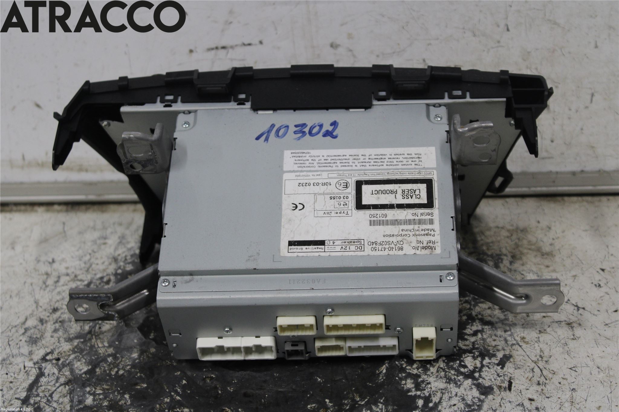 Toyota PRIUS+ ZVW40 12-20 Cd Radio - Multimediapanel