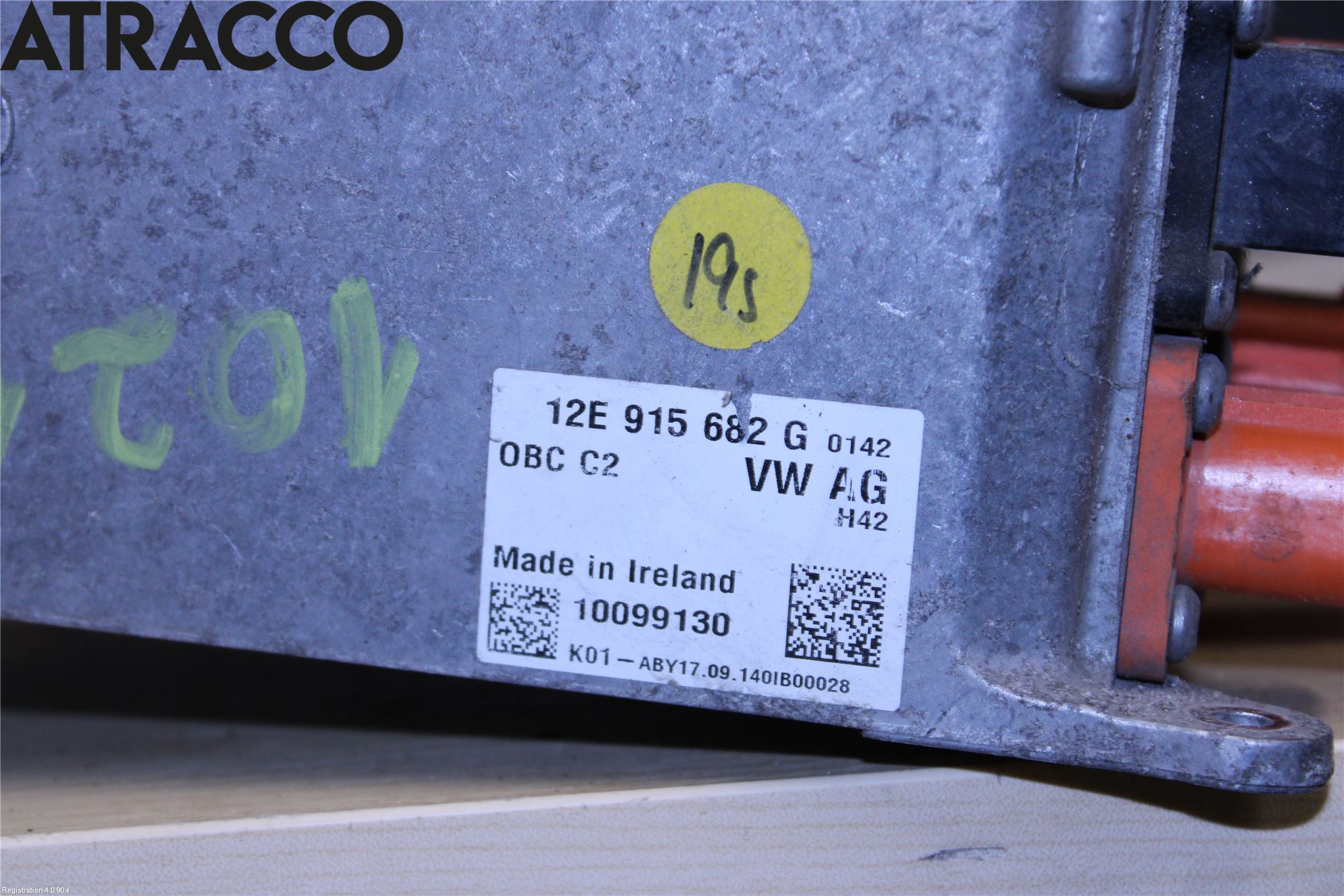 Volkswagen VW GOLF / E-GOLF VII 13-20 Batteriladdare Högspänning